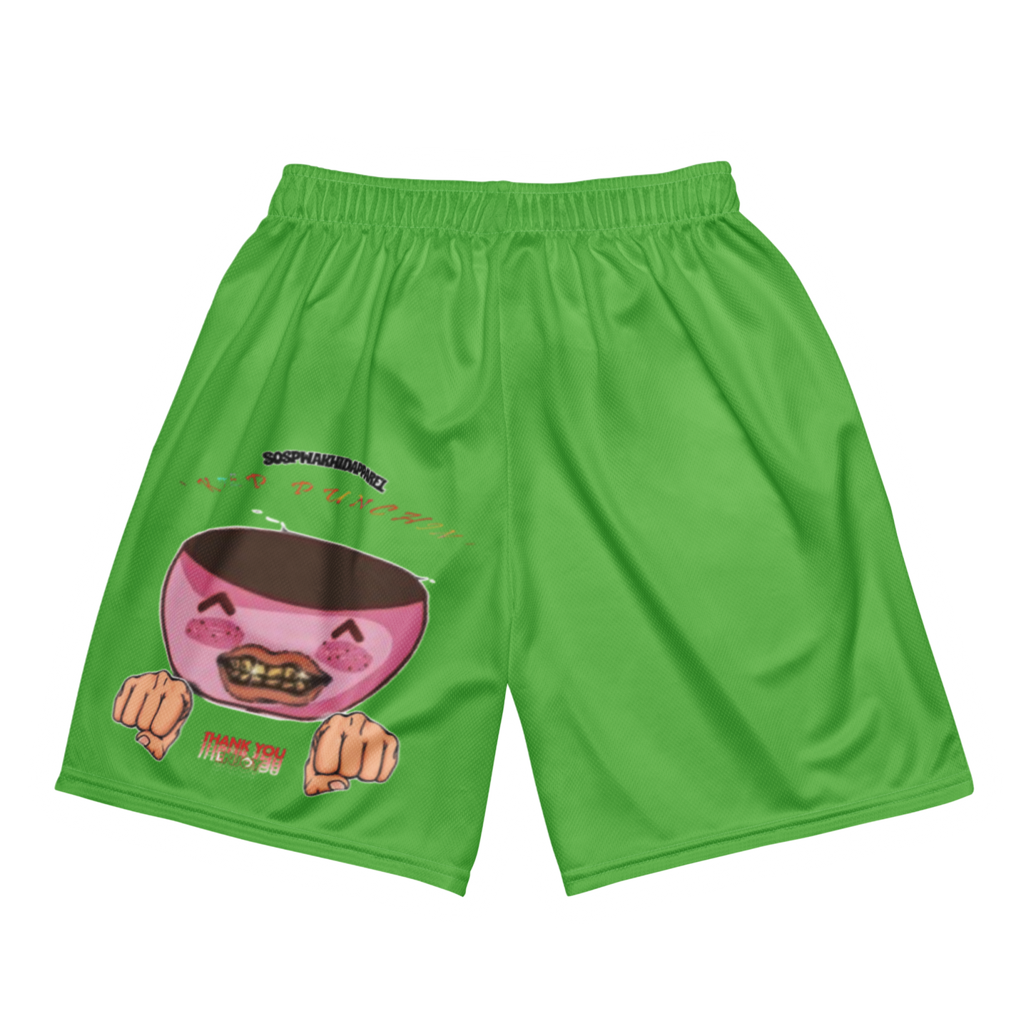 “Sospwa” Mesh Shorts (Solids)