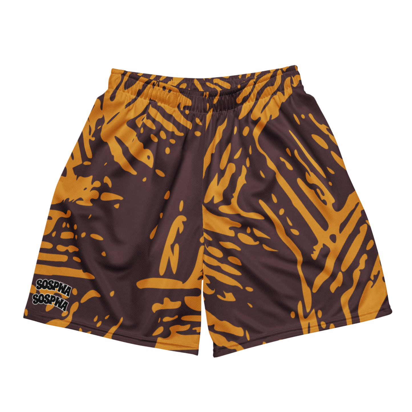 “Sospwa” Mesh Shorts (Patterned)