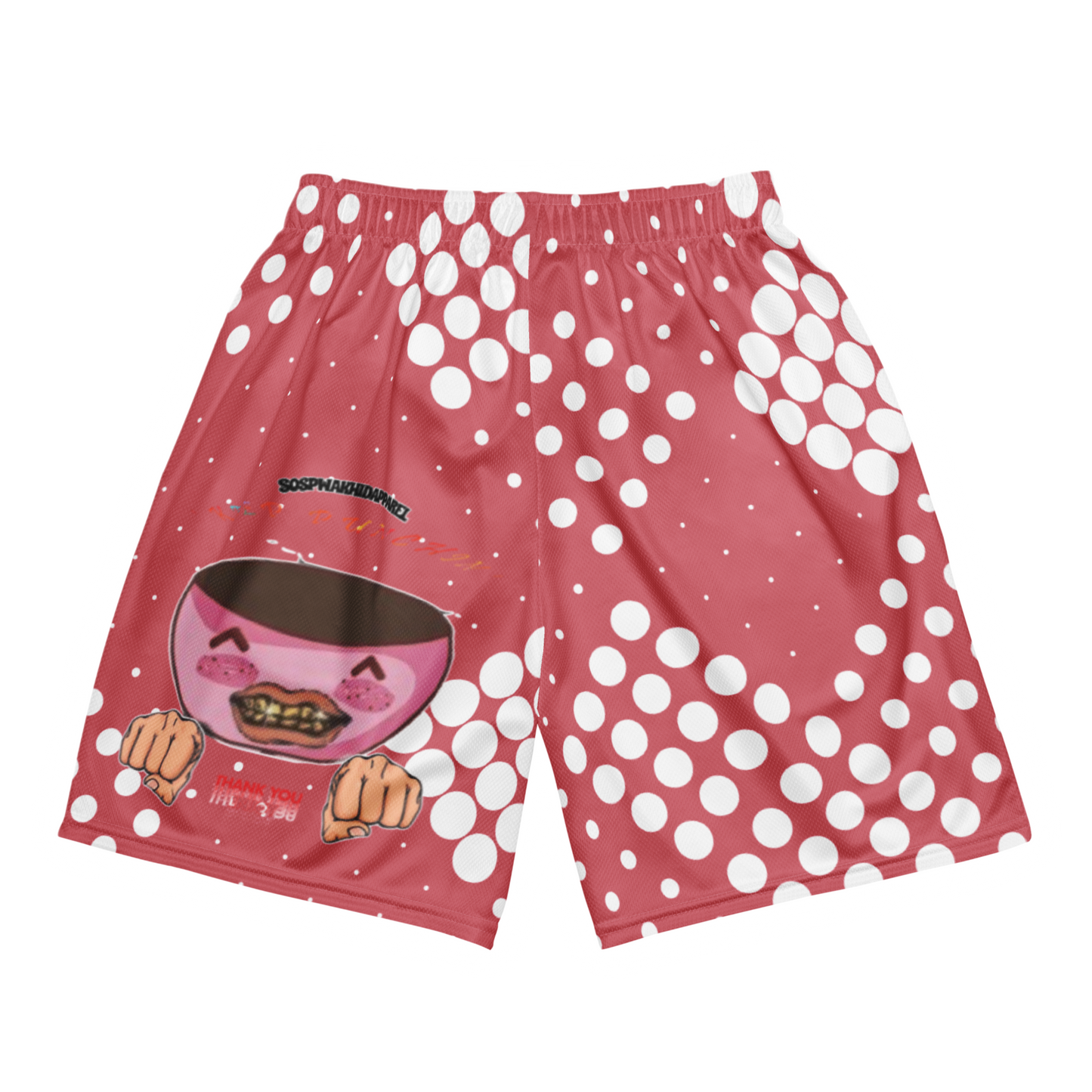 “Sospwa” Mesh Shorts (Patterned)