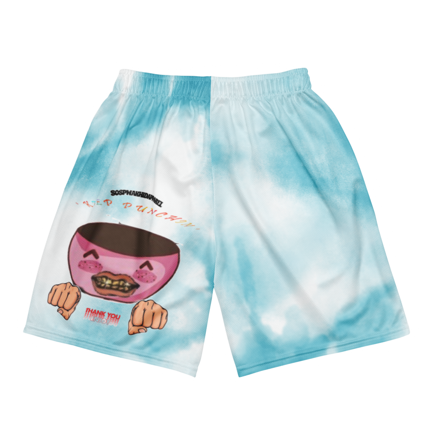 “Sospwa” Mesh Shorts (Patterned)