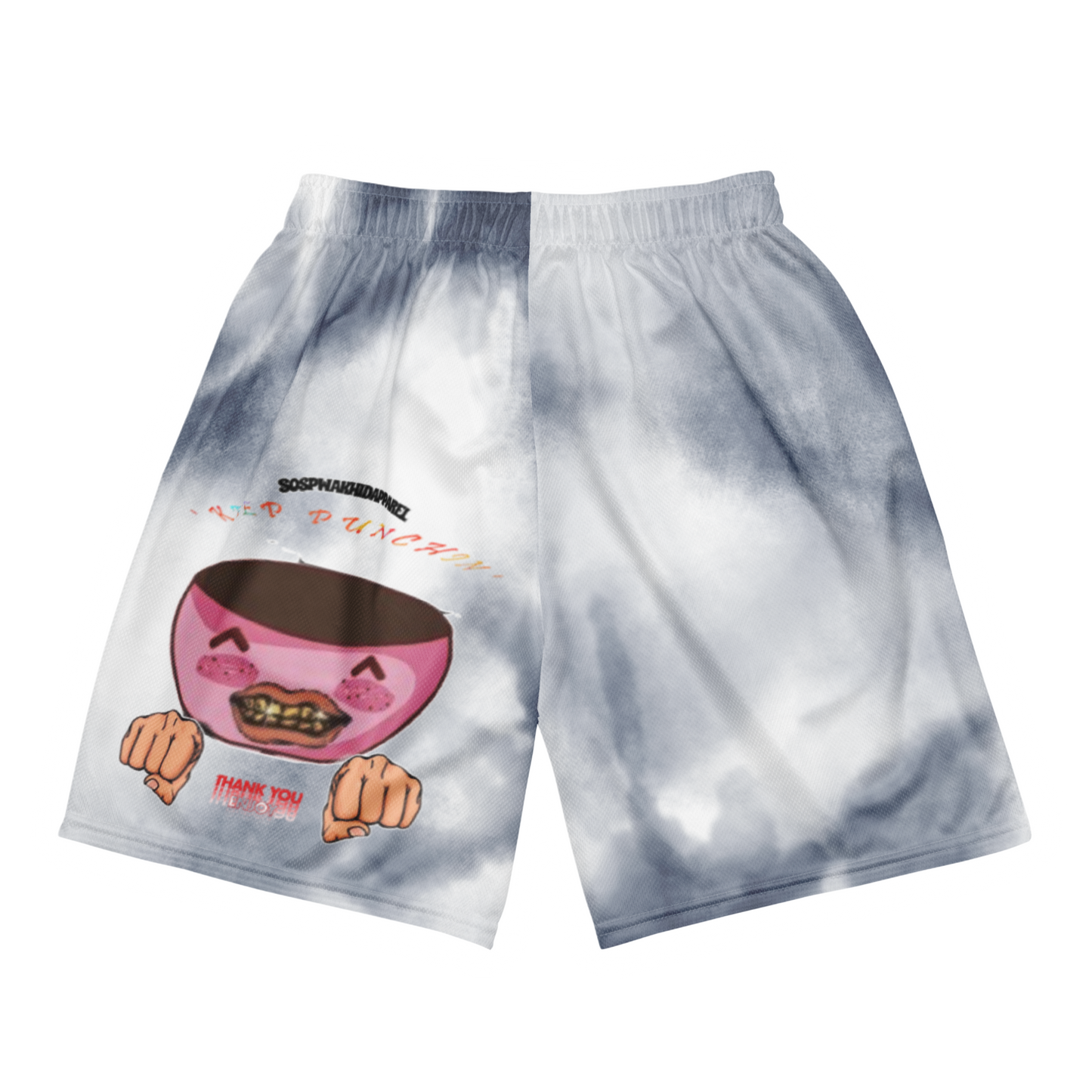 “Sospwa” Mesh Shorts (Patterned)