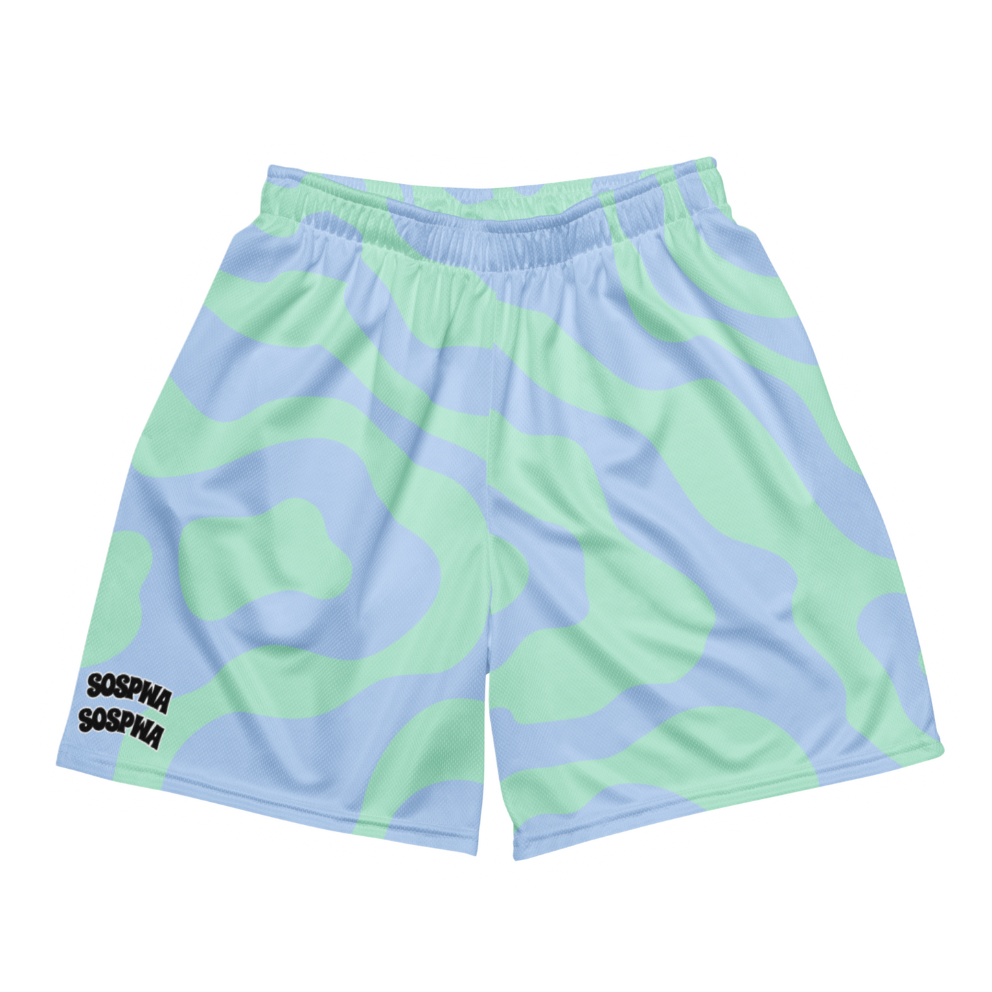 “Sospwa” Mesh Shorts (Patterned)