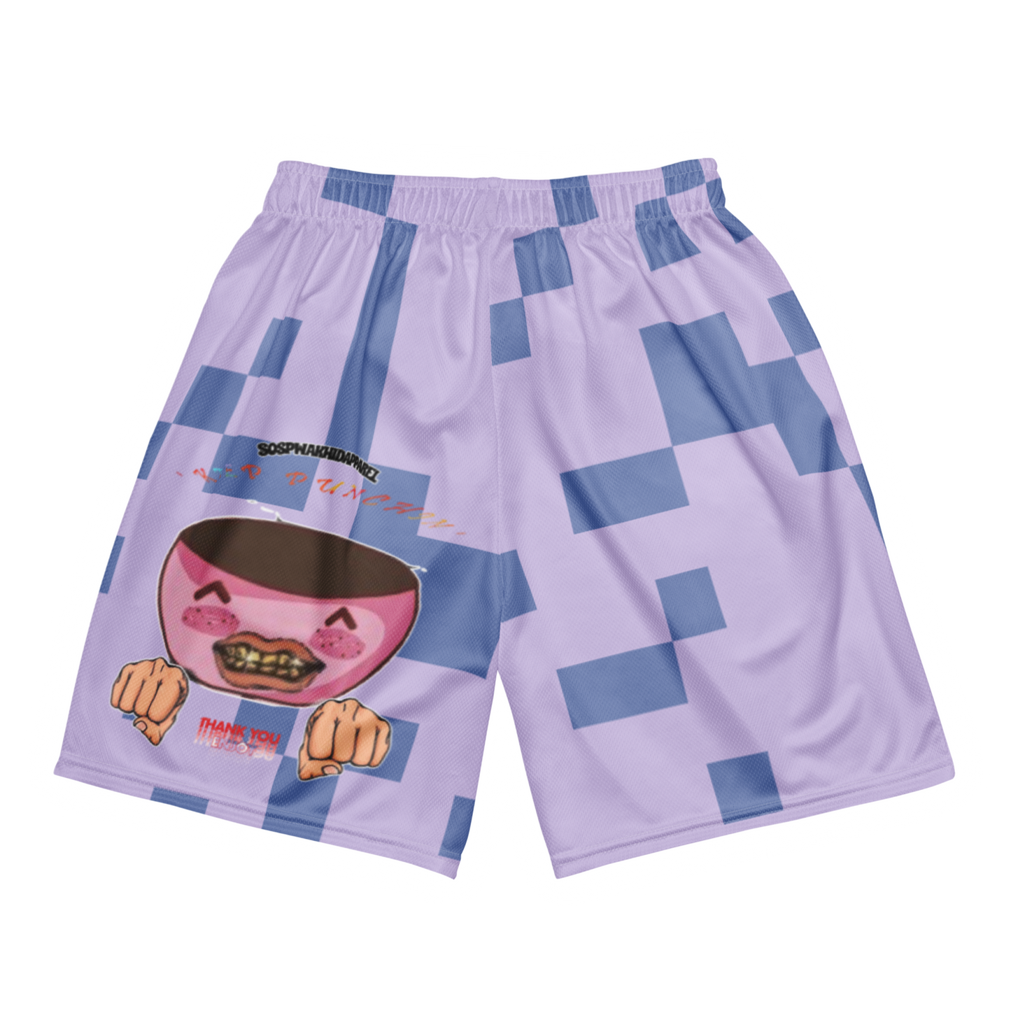 “Sospwa” Mesh Shorts (Patterned)
