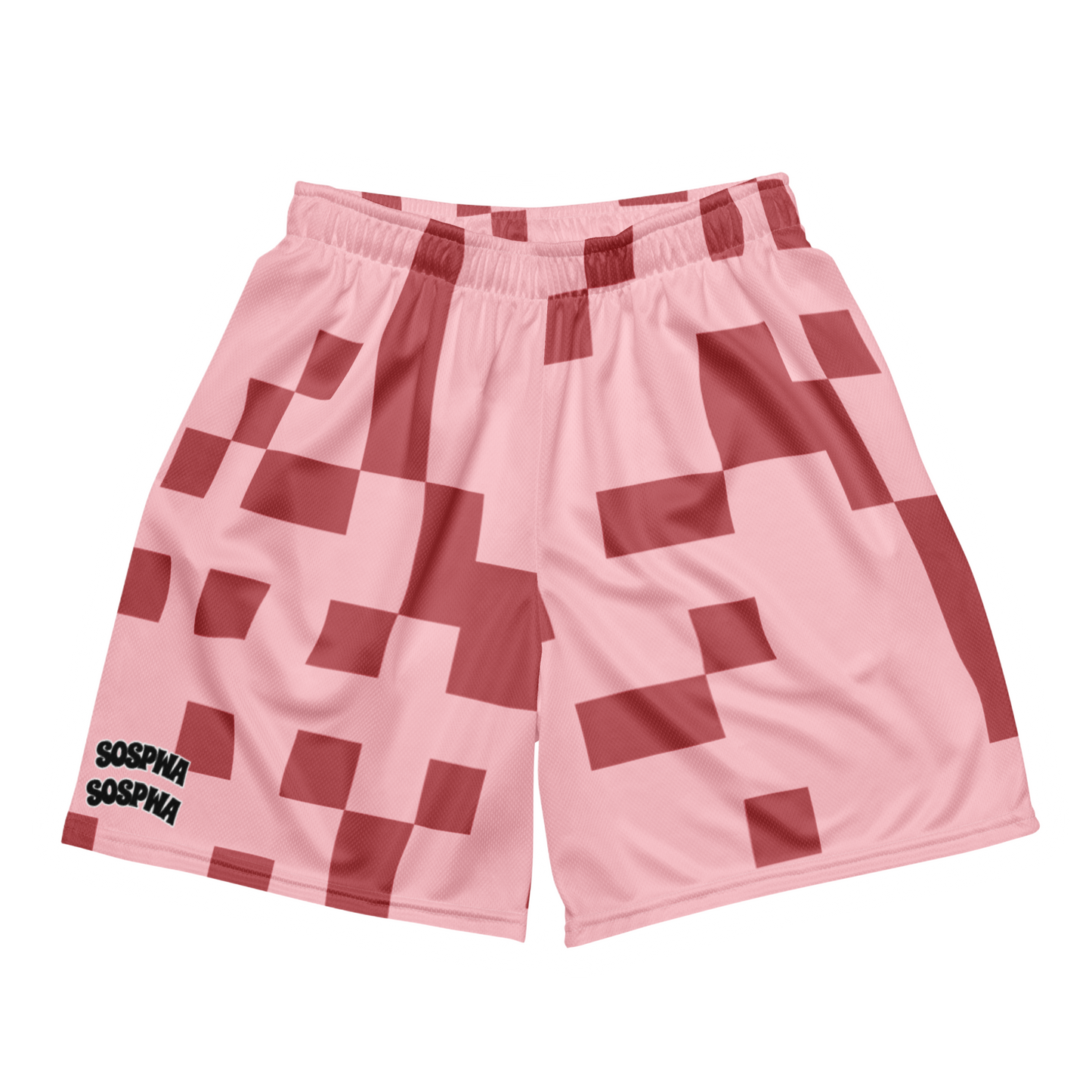 “Sospwa” Mesh Shorts (Patterned)