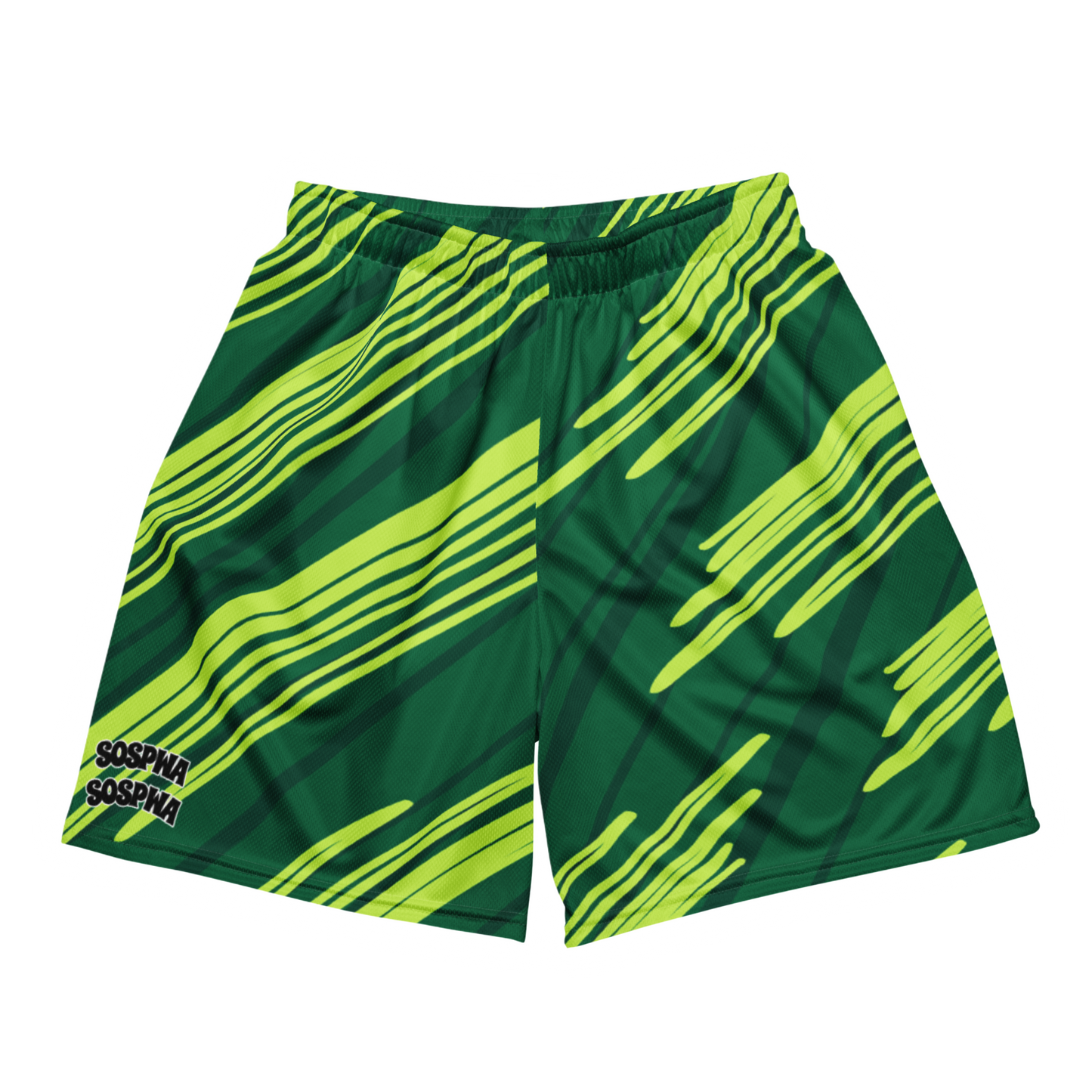 “Sospwa” Mesh Shorts (Patterned)