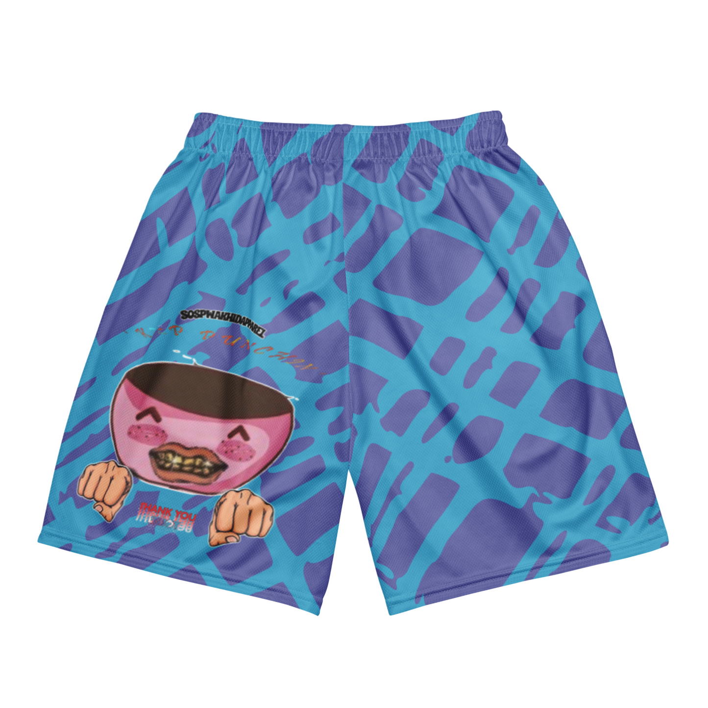 “Sospwa” Mesh Shorts (Patterned)
