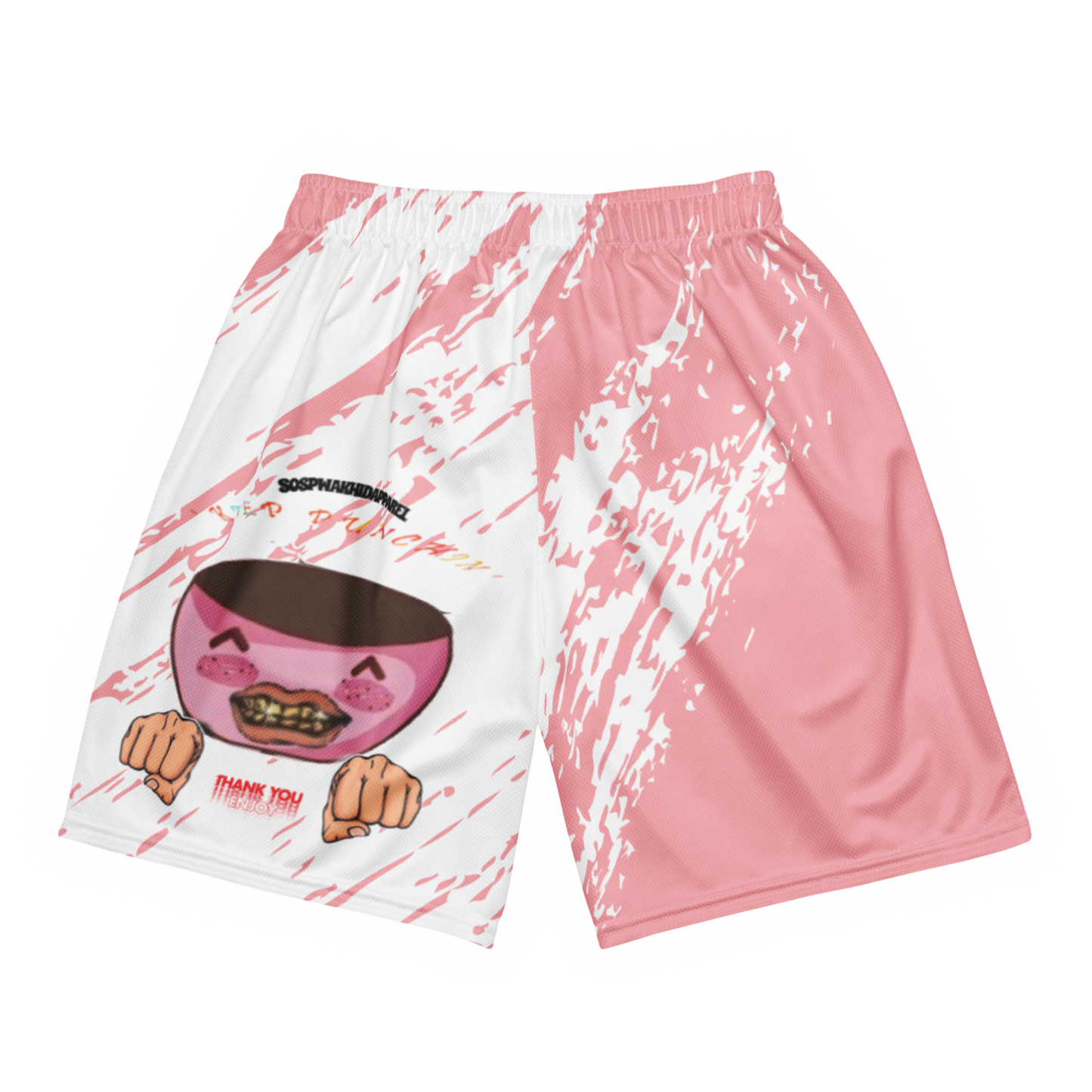 “Sospwa” Mesh Shorts (Patterned)