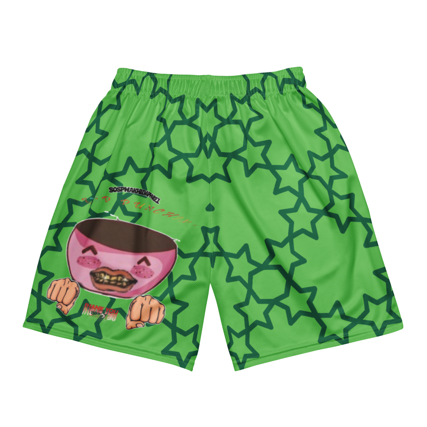 “Sospwa” Mesh Shorts (Patterned 2.0)