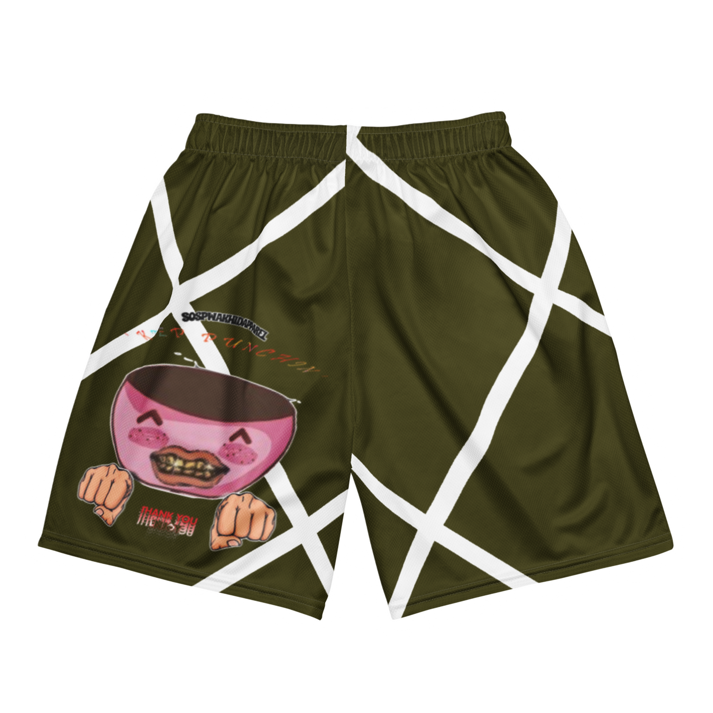 “Sospwa” Mesh Shorts (Patterned 2.0)