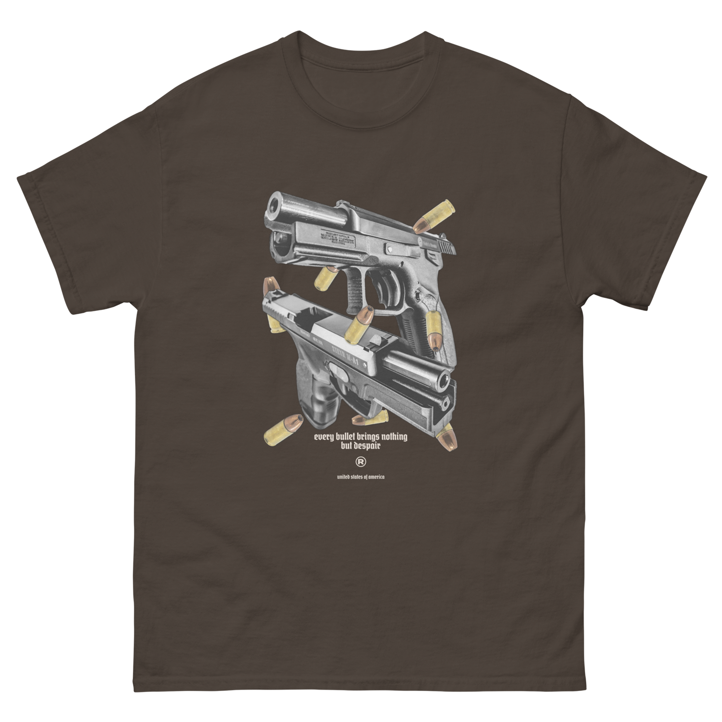 Gun Graphic T-Shirt