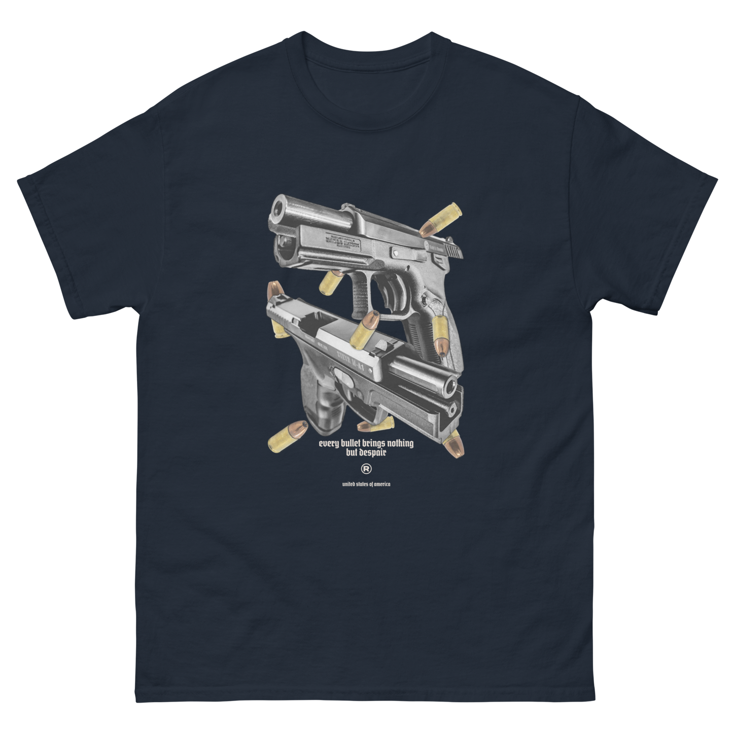 Gun Graphic T-Shirt