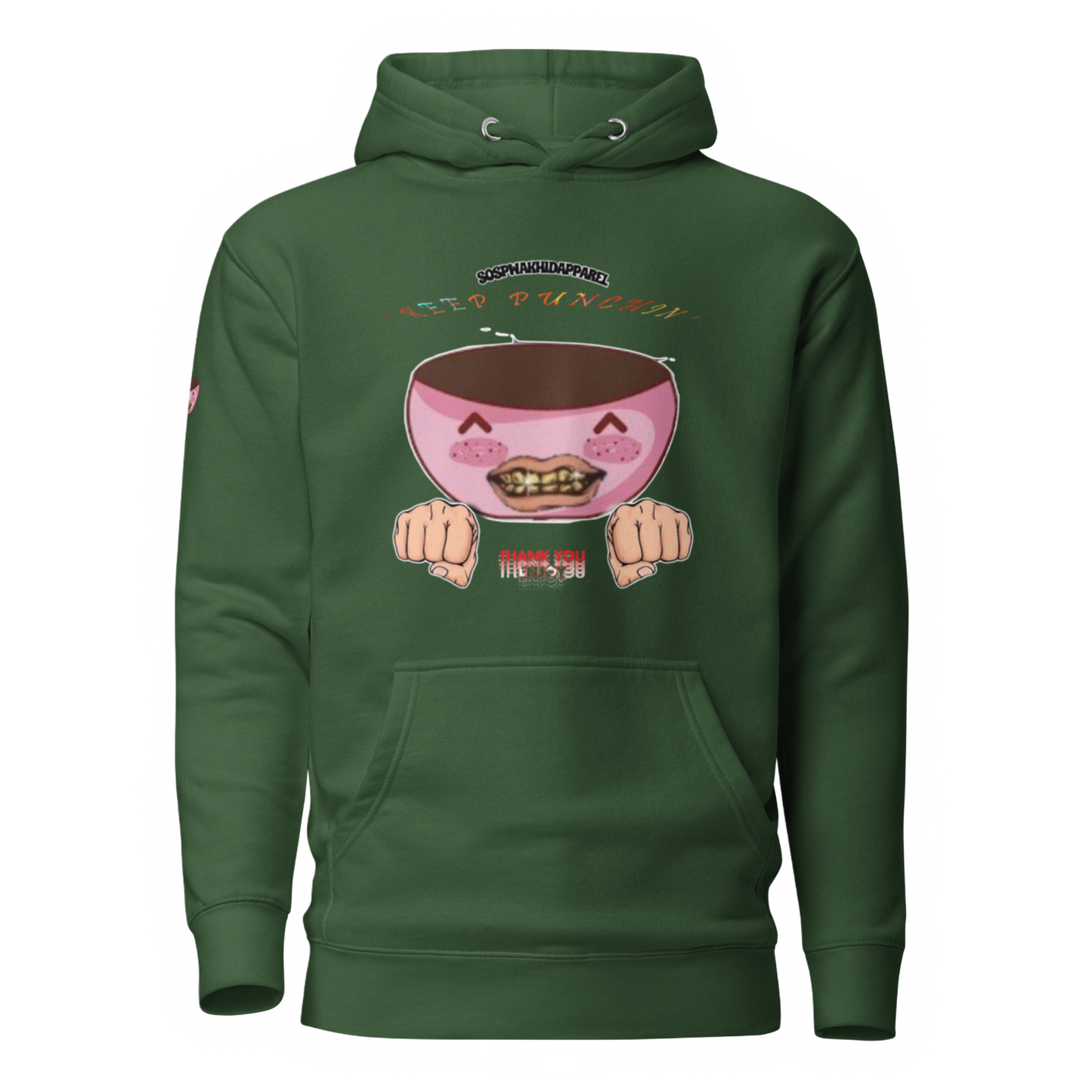"Keep Punchin! Sospwa" Hoodie
