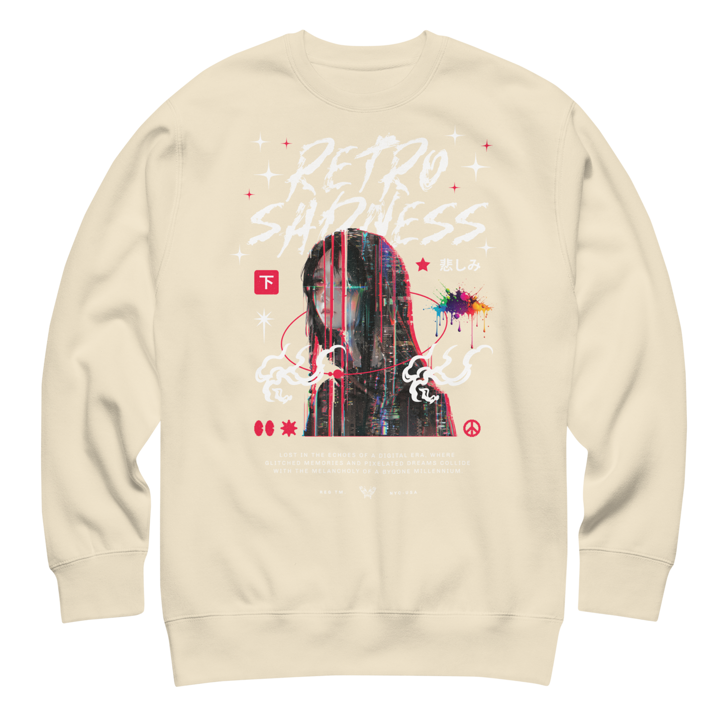 “Retro Sadness” Sweatshirt