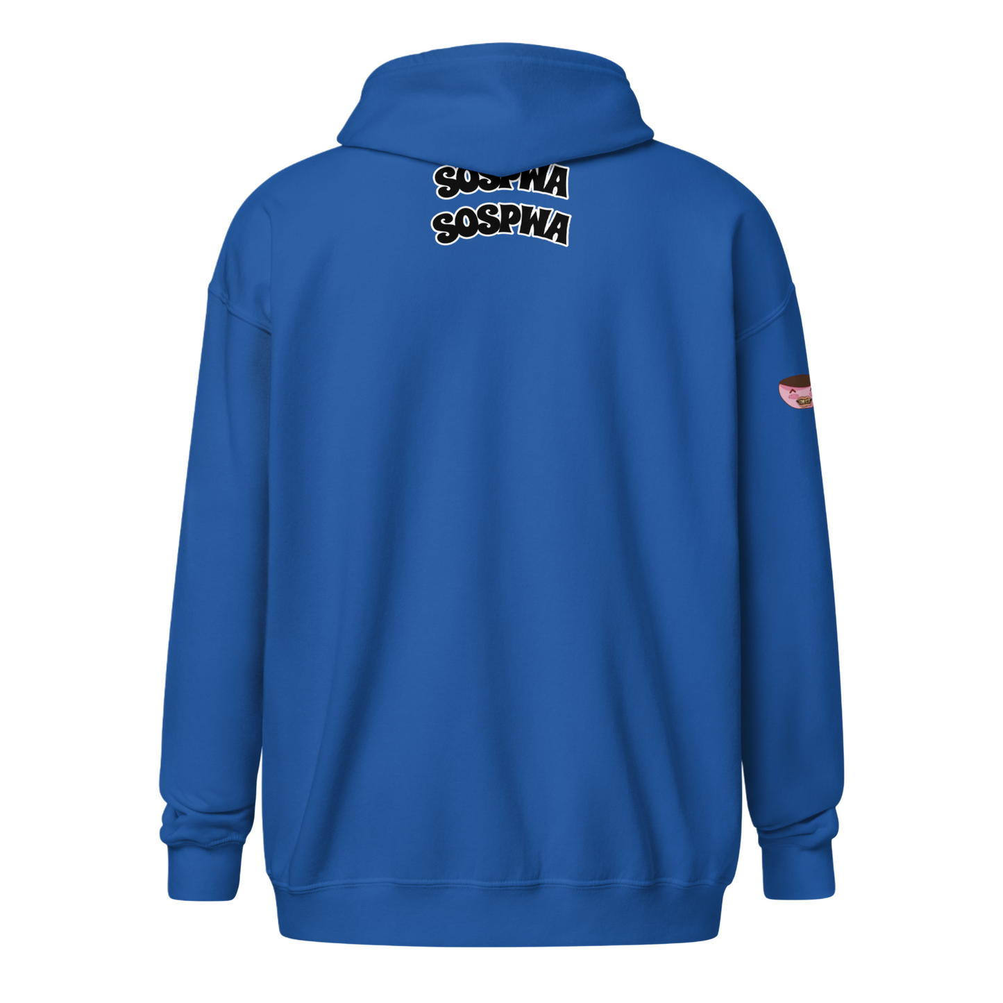 "Sospwa" Zip-Up Jacket