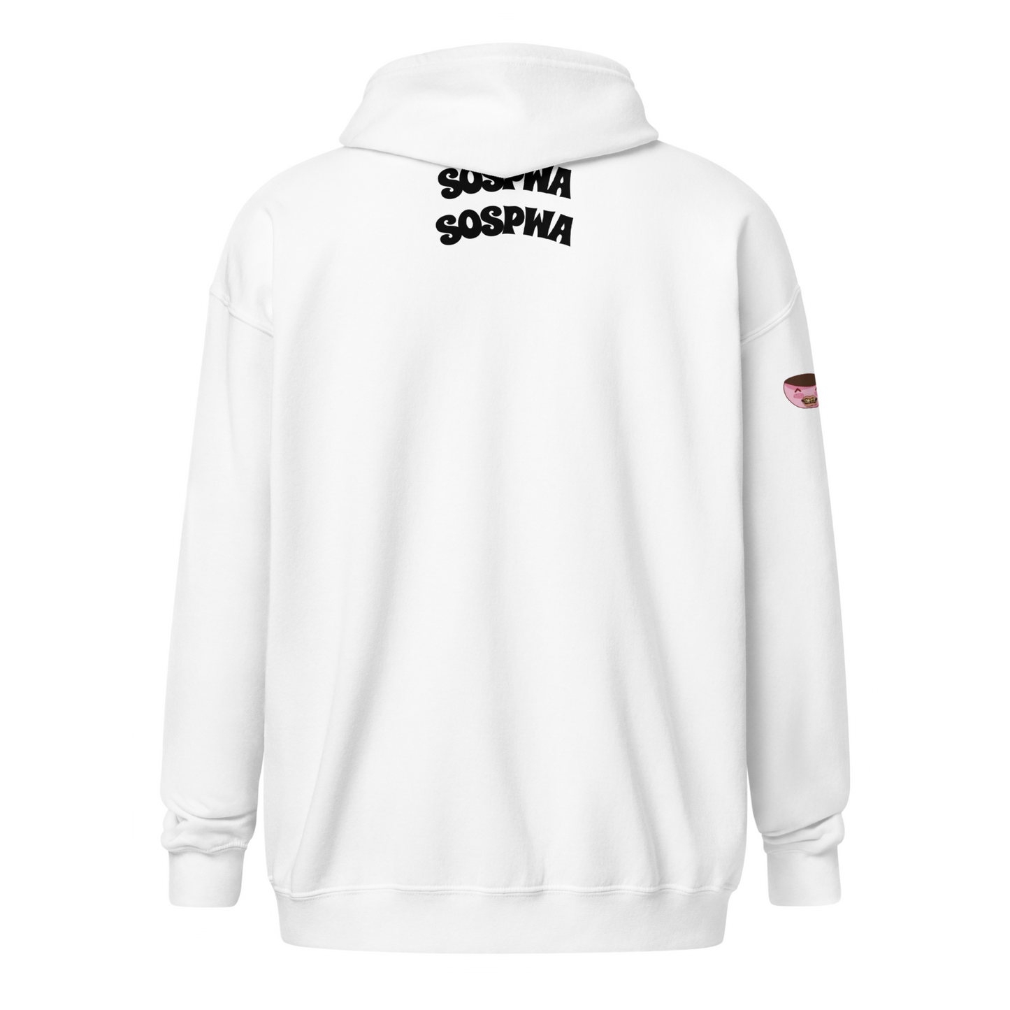 "Keep Punchin'! Sospwa" Zip-Up Jacket