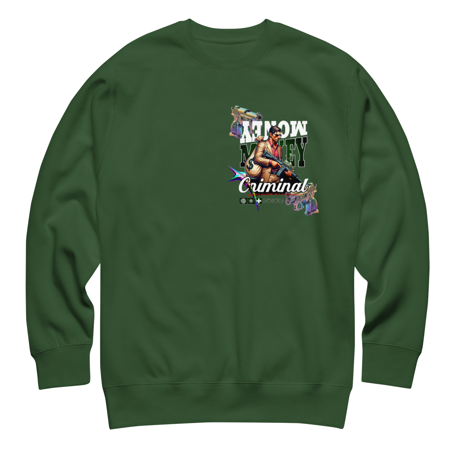 “Criminal Money” Pocket Logo Sweatshirt