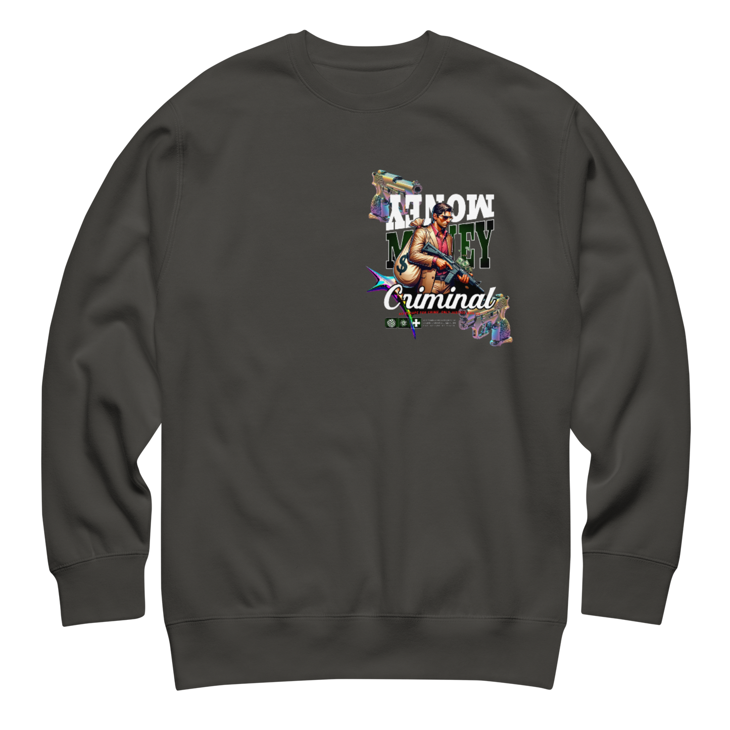 “Criminal Money” Pocket Logo Sweatshirt