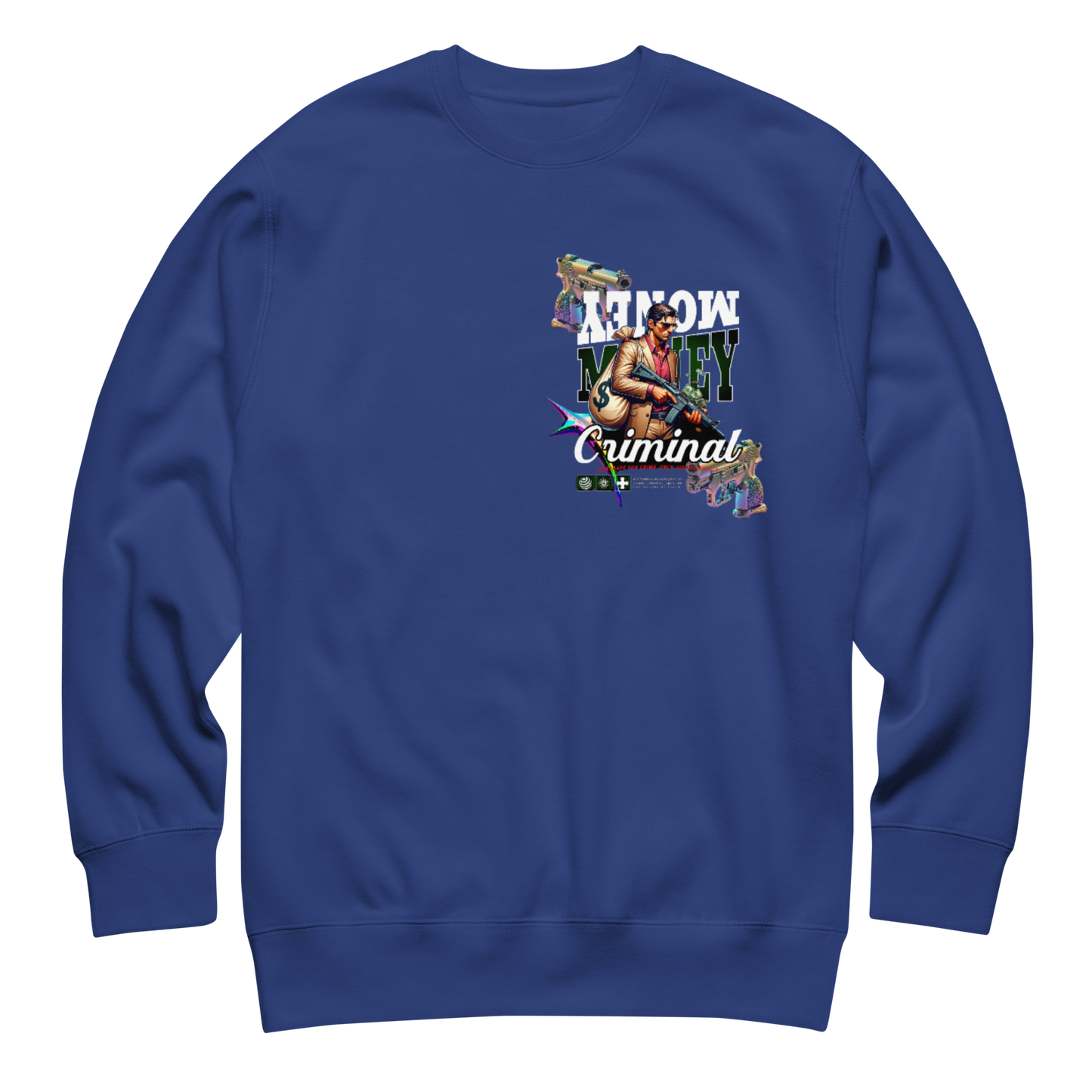 “Criminal Money” Pocket Logo Sweatshirt