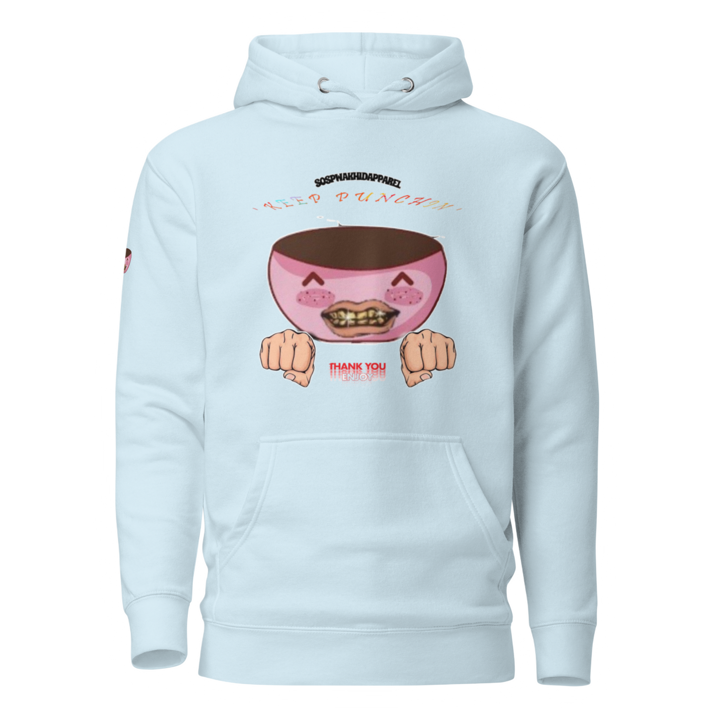 "Keep Punchin! Sospwa" Hoodie