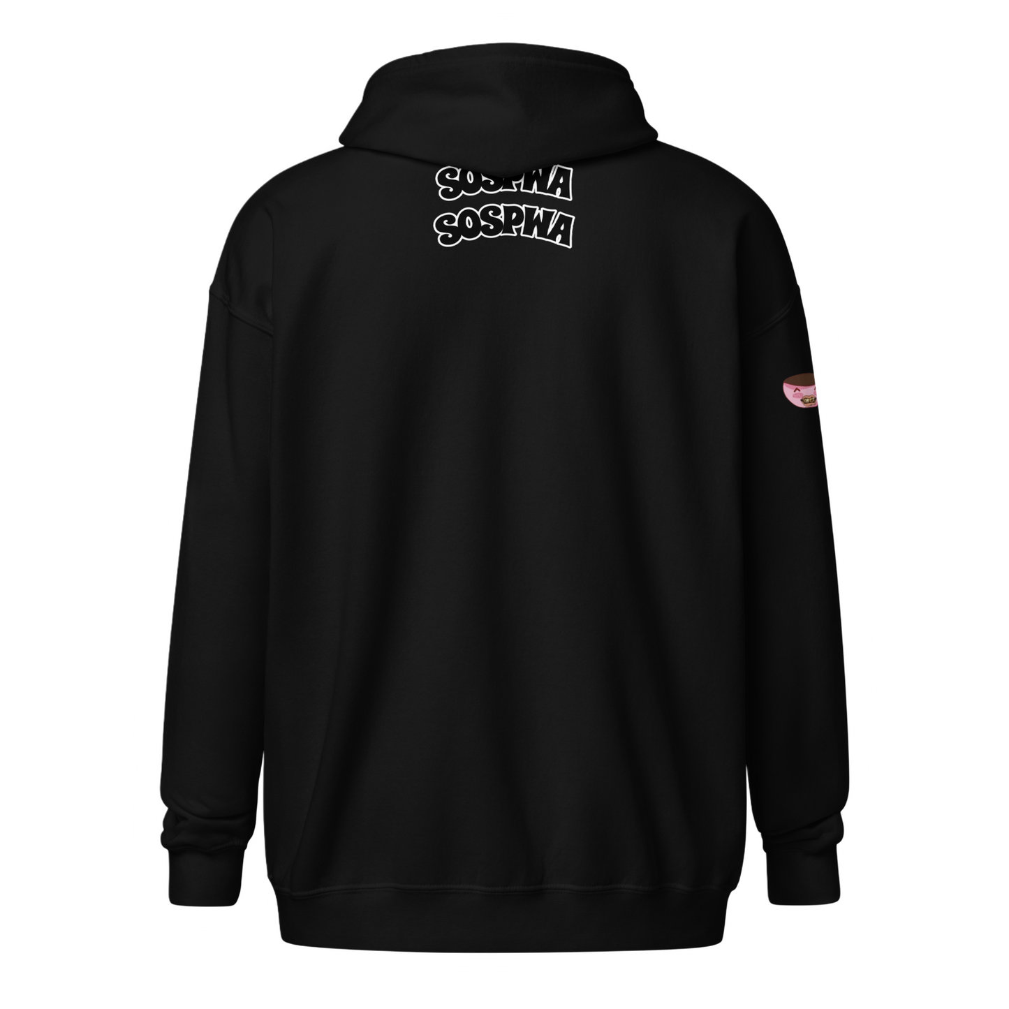 "Keep Punchin'! Sospwa" Zip-Up Jacket