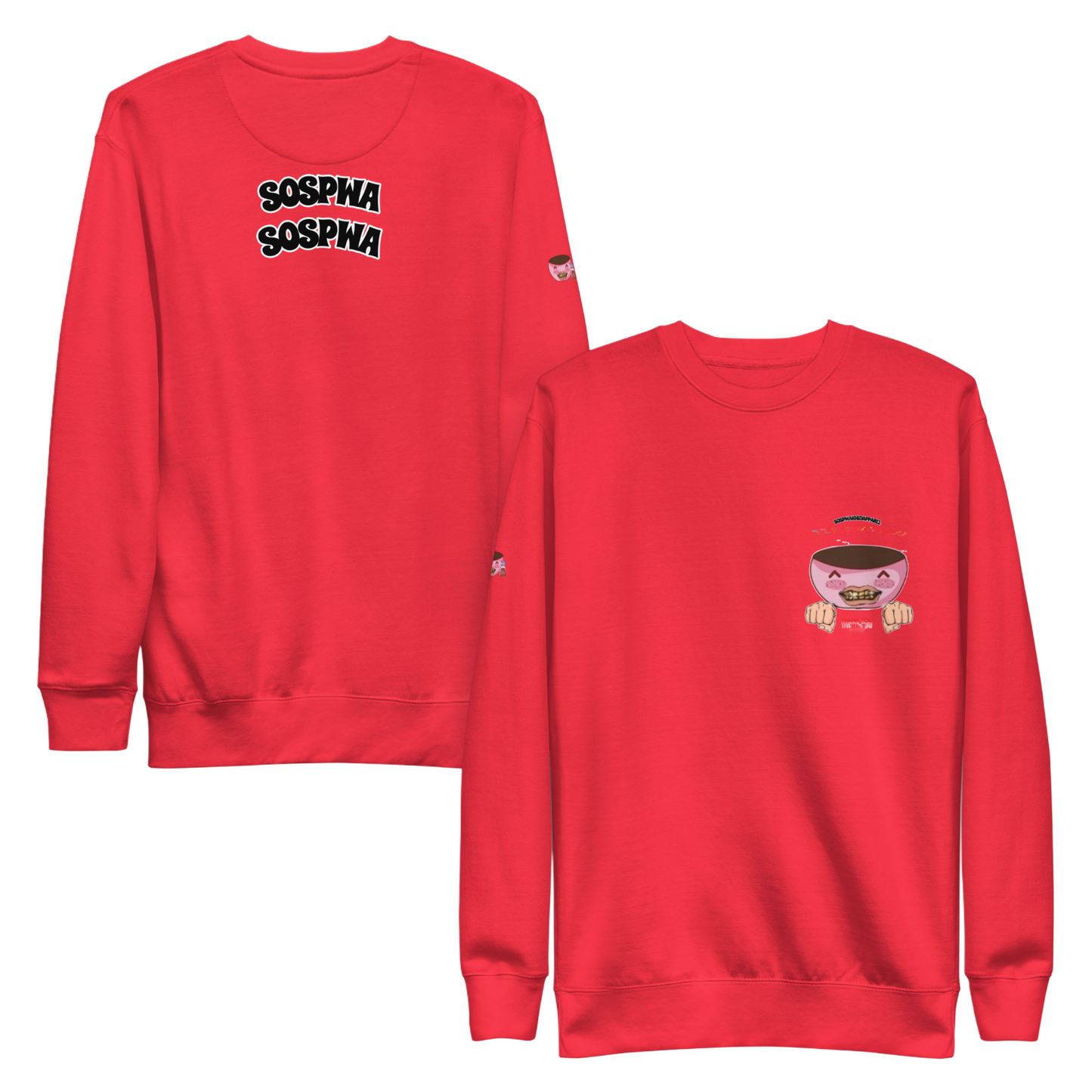 "Sospwa Keep Punchin'!" Sweatshirt
