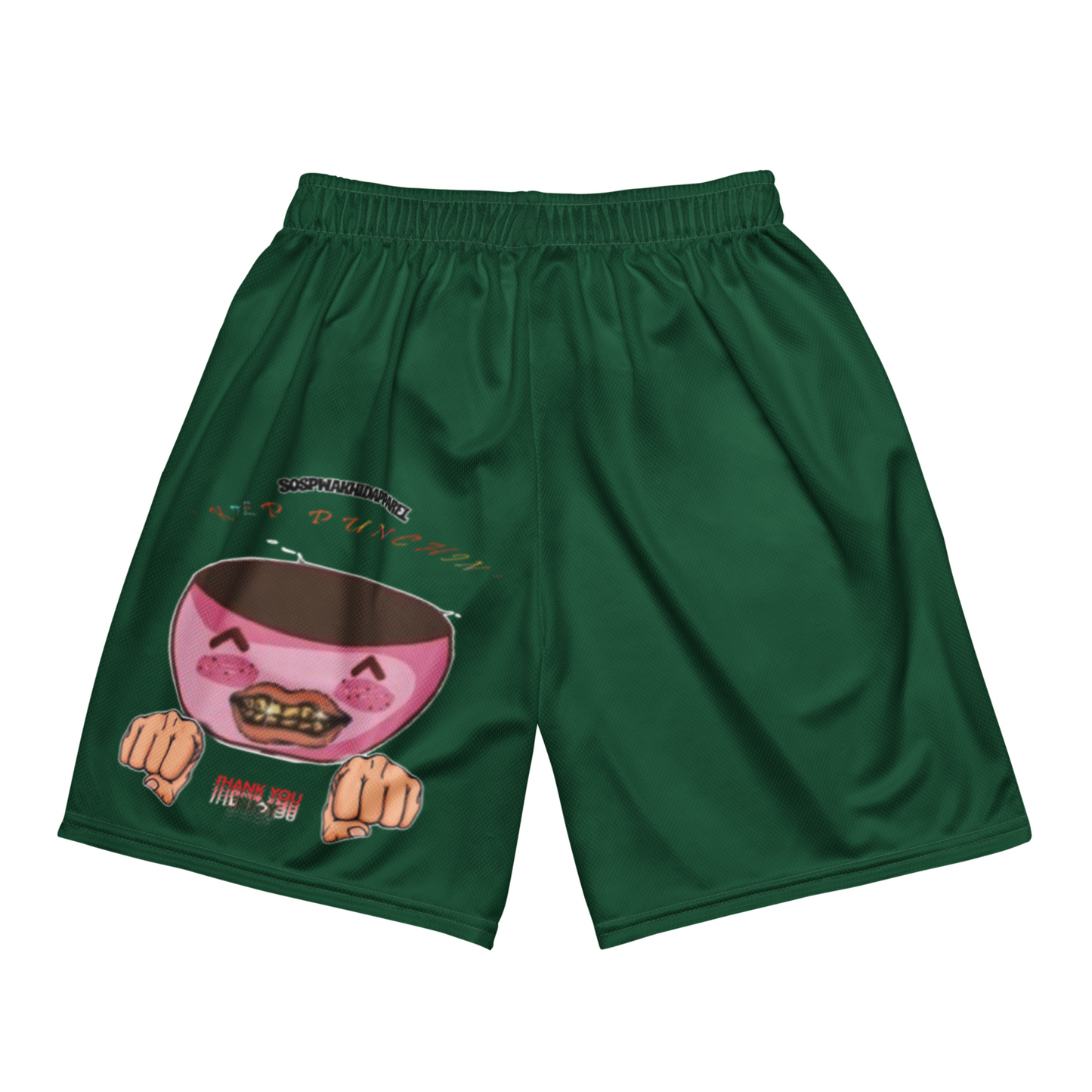“Sospwa” Mesh Shorts (Solids)