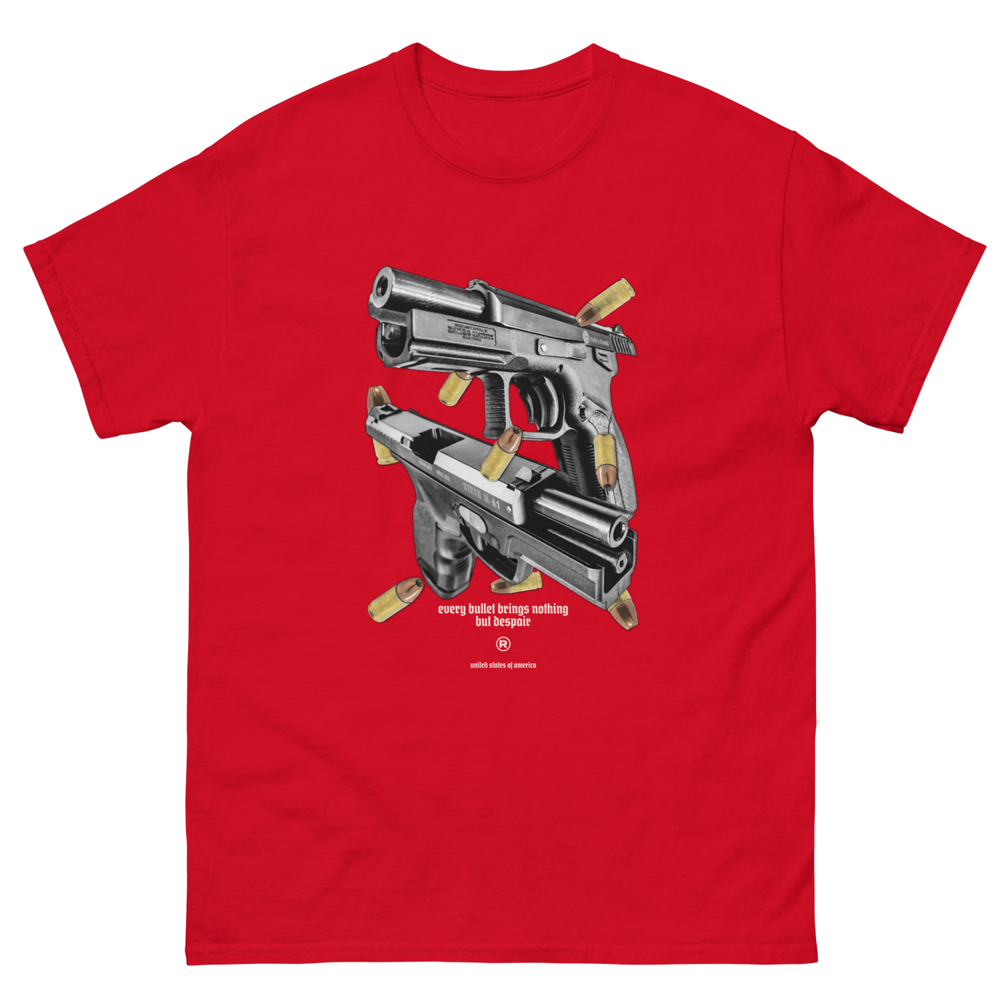 Gun Graphic T-Shirt