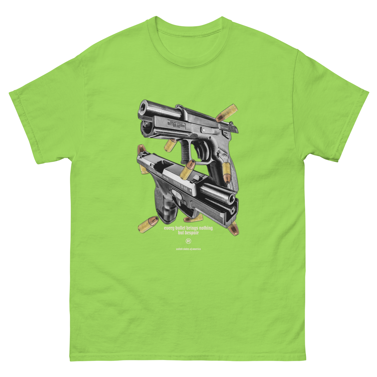 Gun Graphic T-Shirt