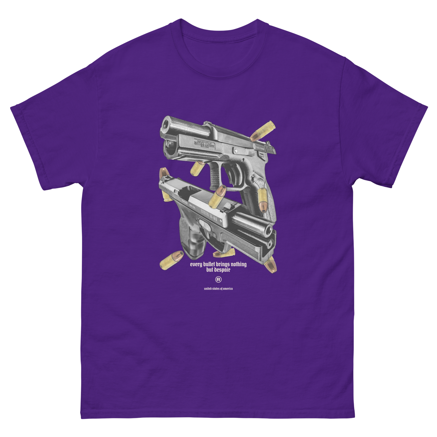 Gun Graphic T-Shirt