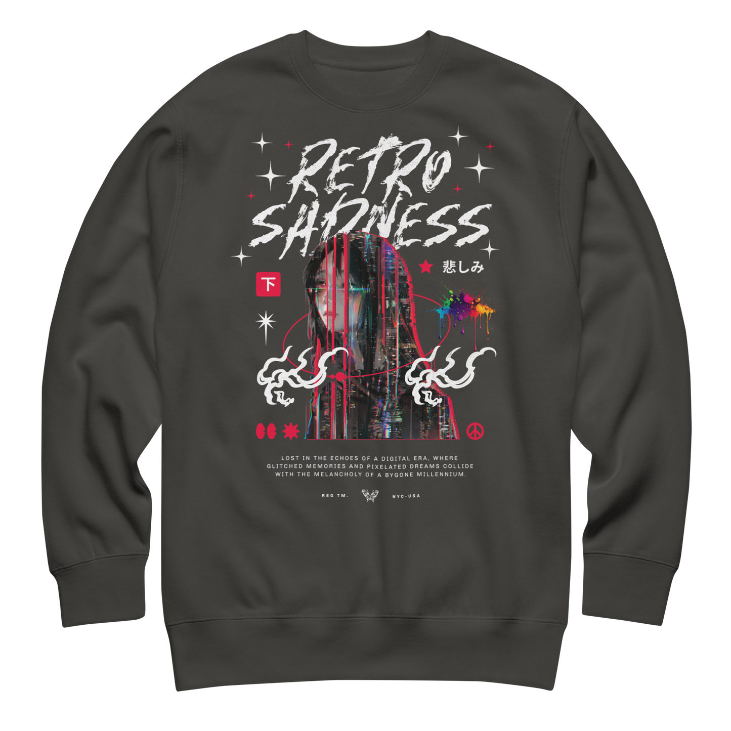 “Retro Sadness” Sweatshirt