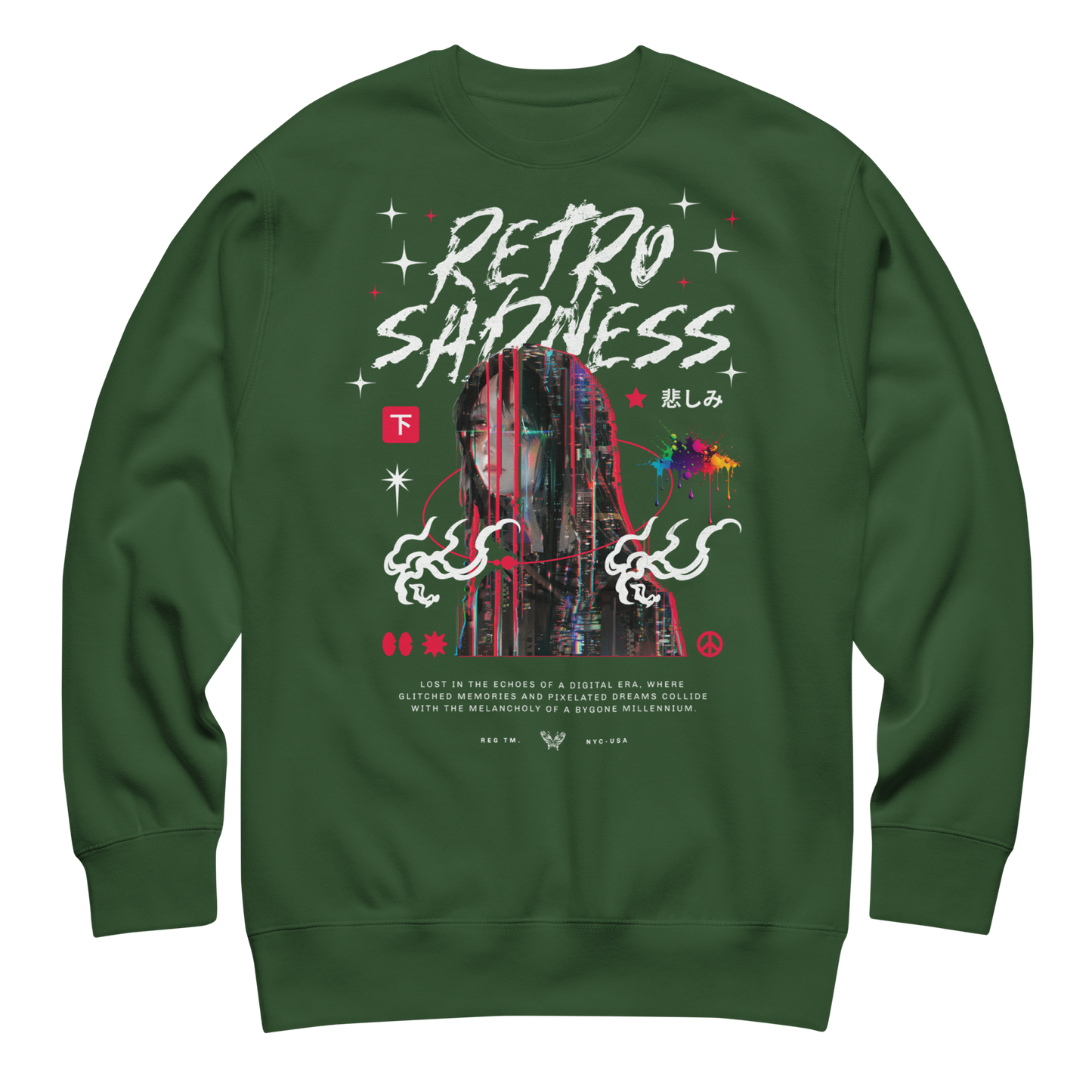 “Retro Sadness” Sweatshirt