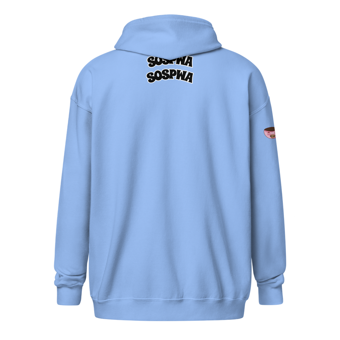 "Sospwa" Zip-Up Jacket