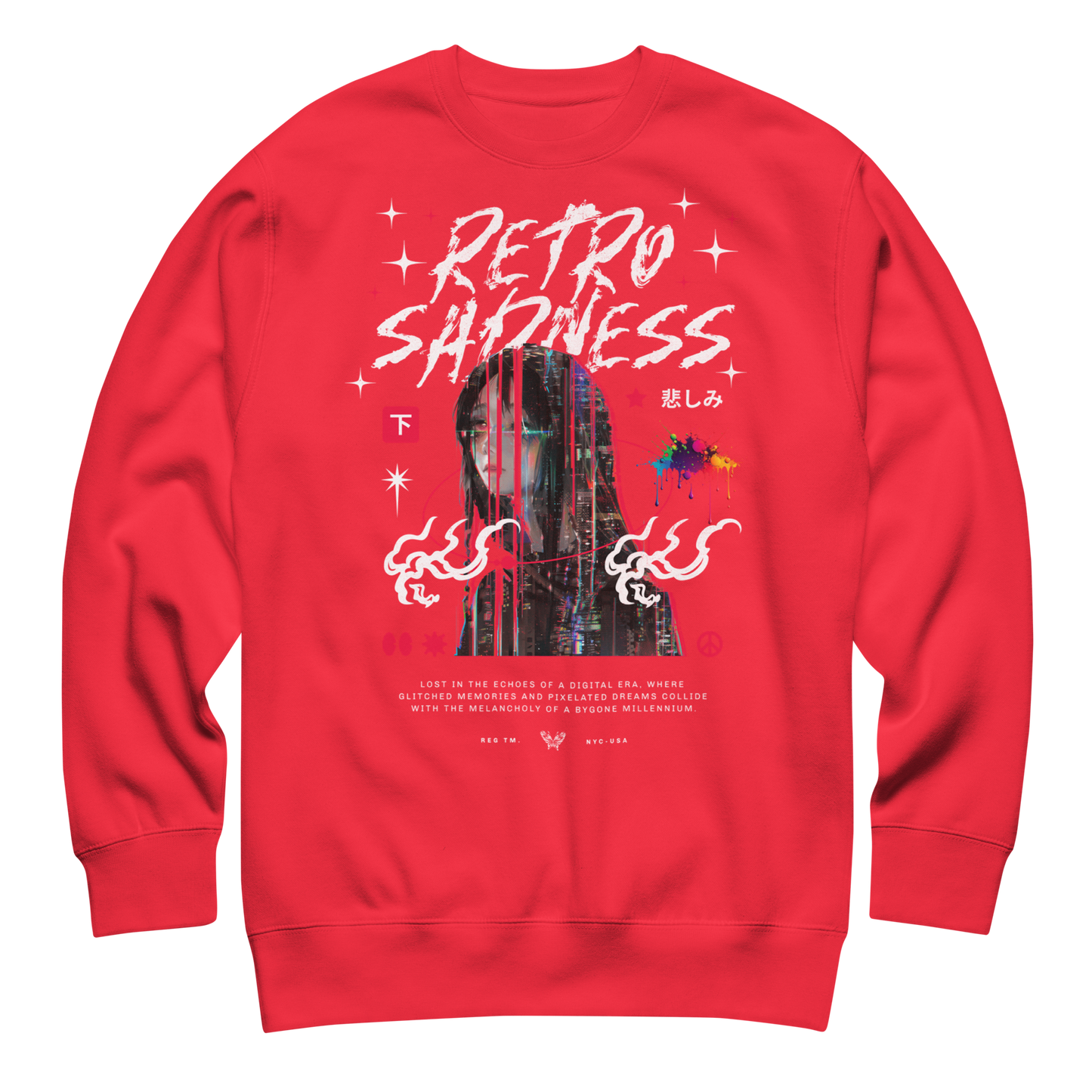 “Retro Sadness” Sweatshirt