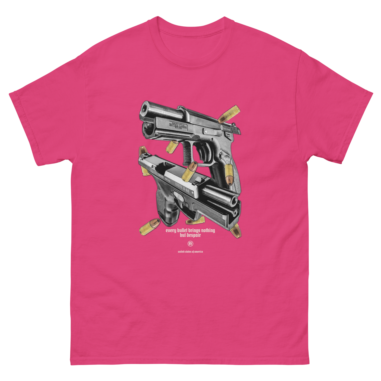 Gun Graphic T-Shirt