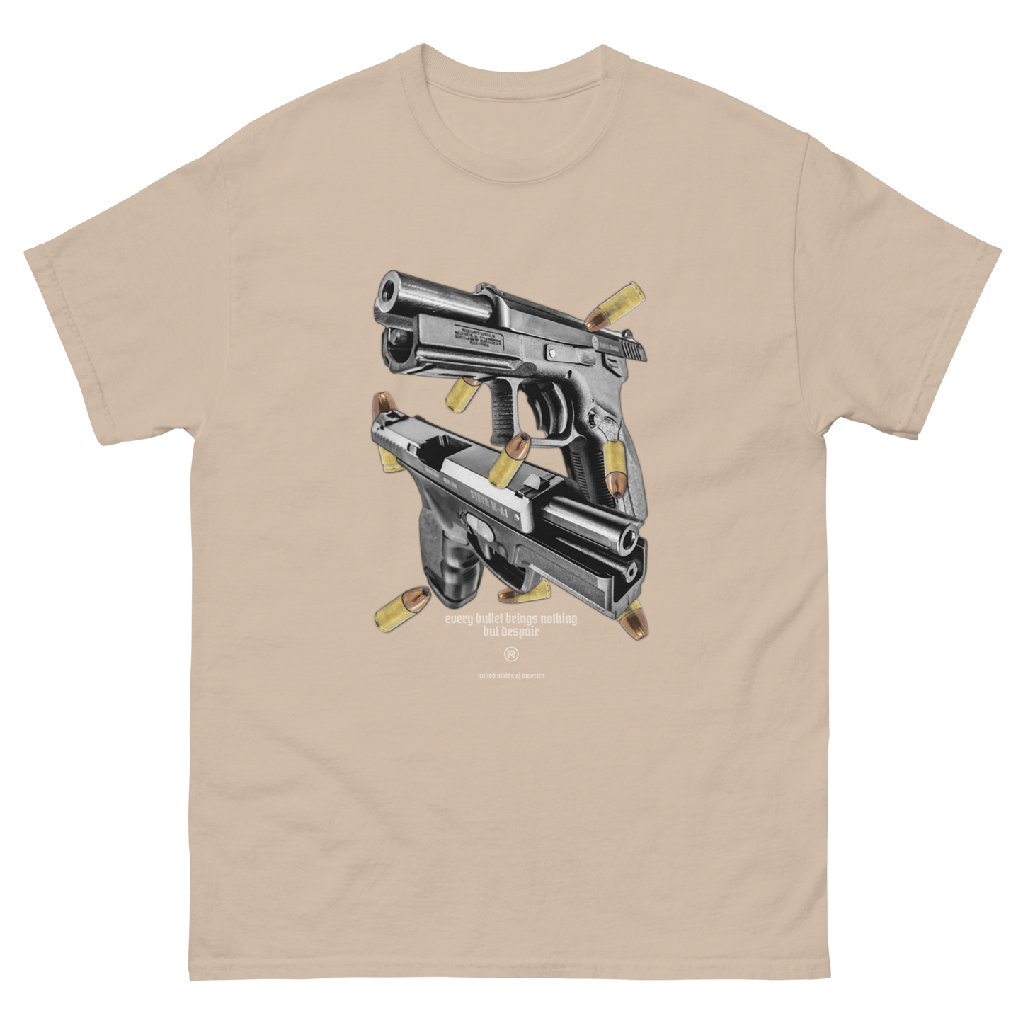 Gun Graphic T-Shirt