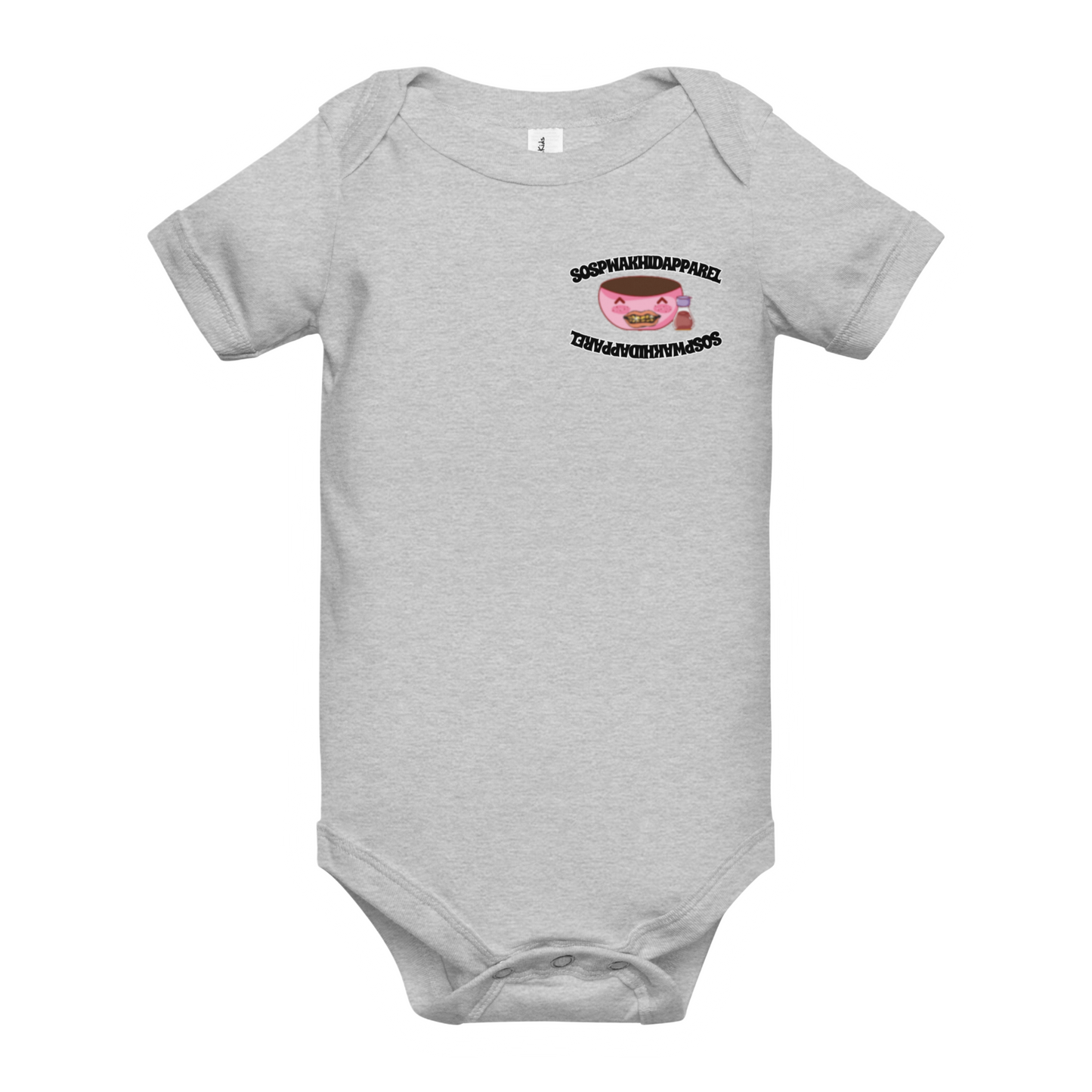 "Sospwa" Todz One-Piece Short Sleeve