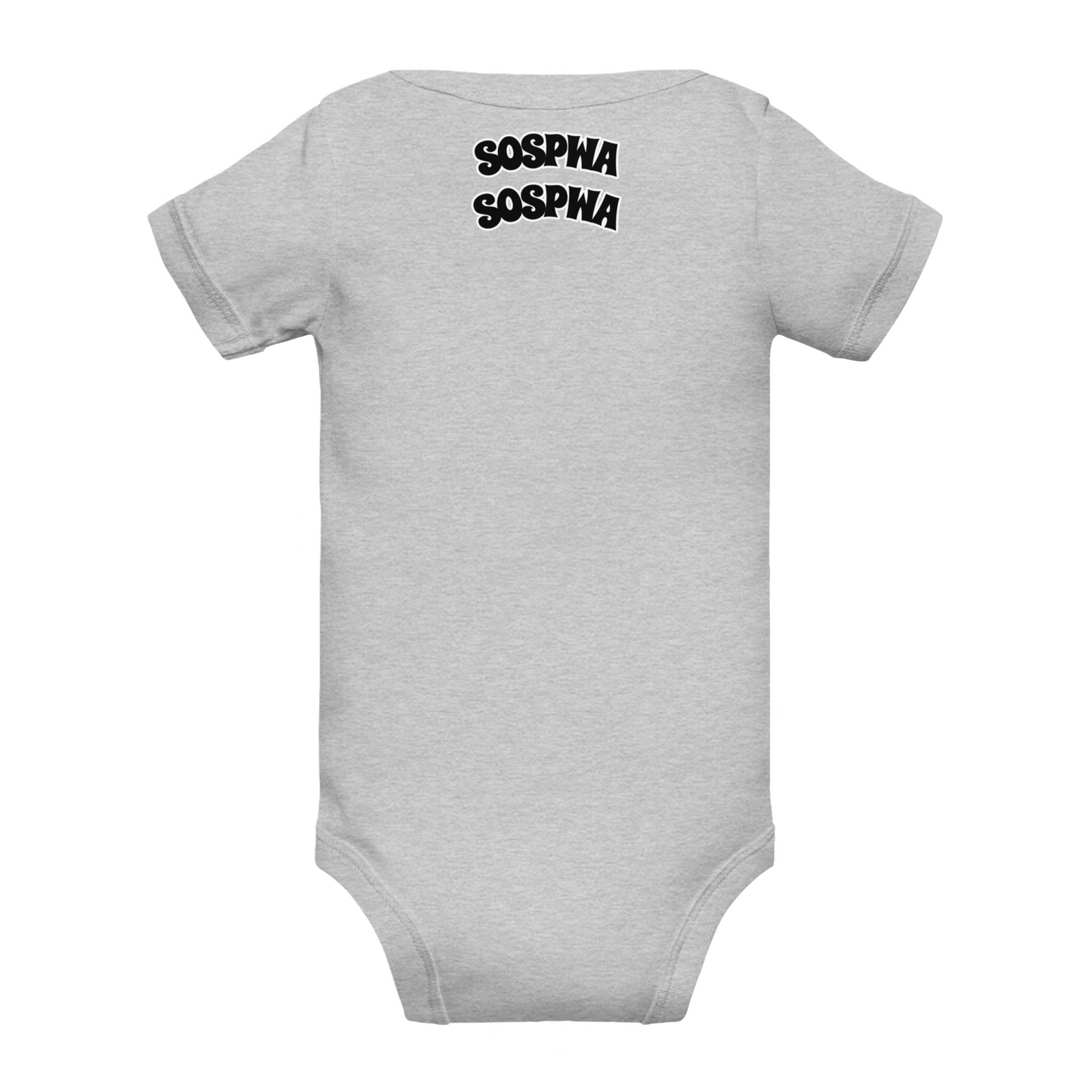 "Keep Punchin'! Sospwa" One-Piece Short Sleeve