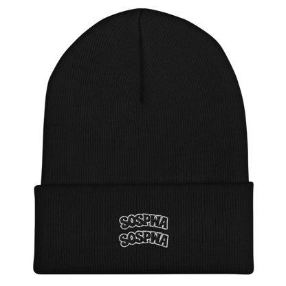 “Sospwa” Cuffed Beanie