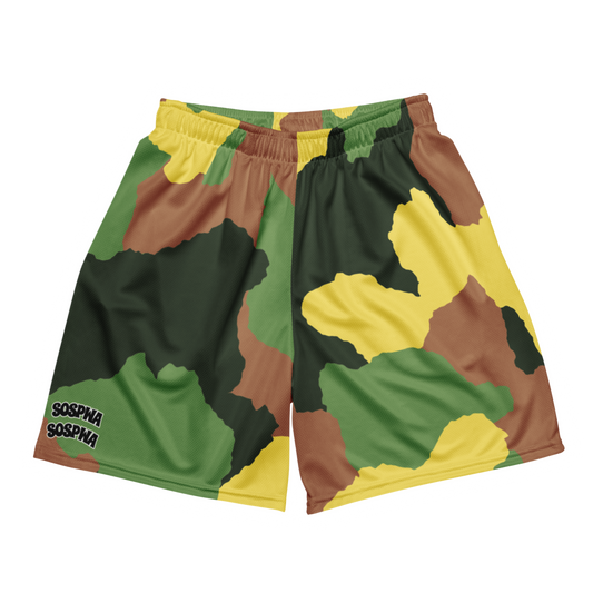 “Sospwa” Mesh Shorts (Patterned)