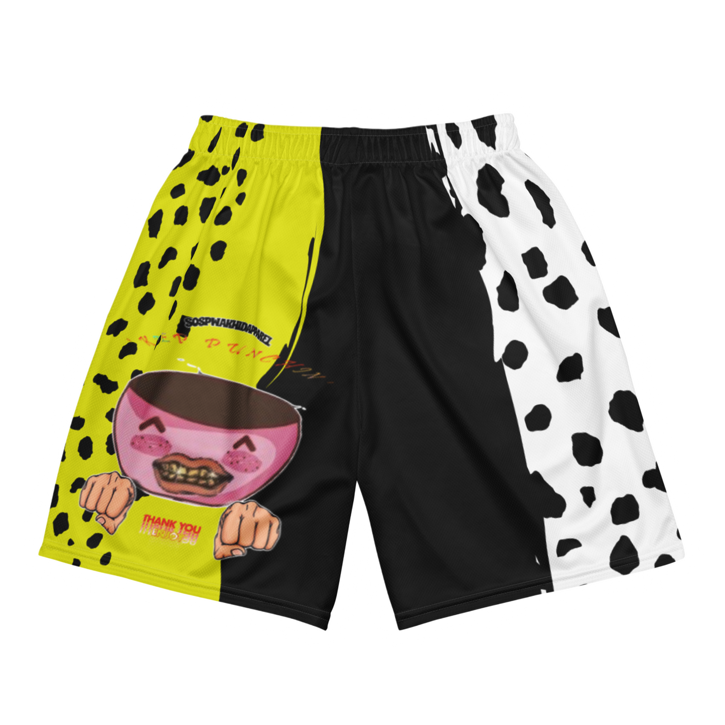 “Sospwa” Mesh Shorts (Patterned)