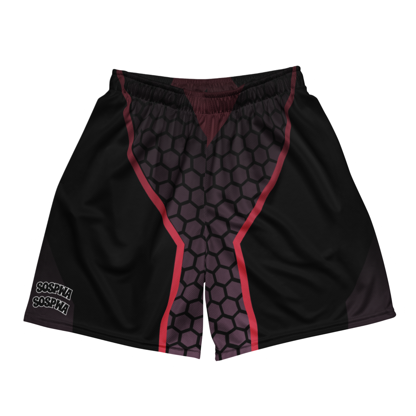 “Sospwa” Mesh Shorts (Patterned)