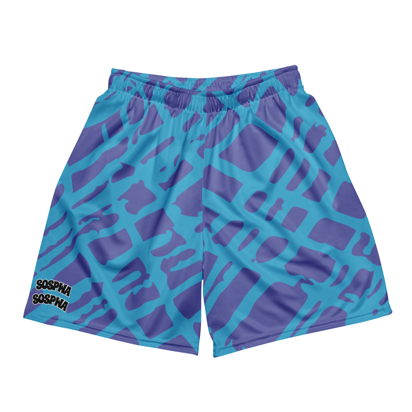 “Sospwa” Mesh Shorts (Patterned)