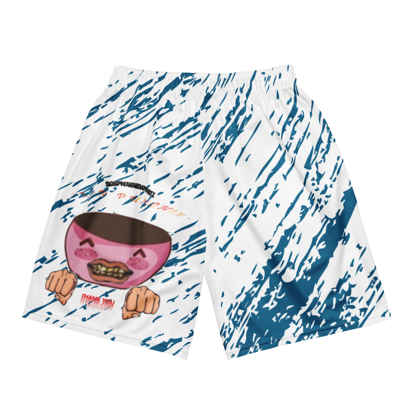 “Sospwa” Mesh Shorts (Patterned)