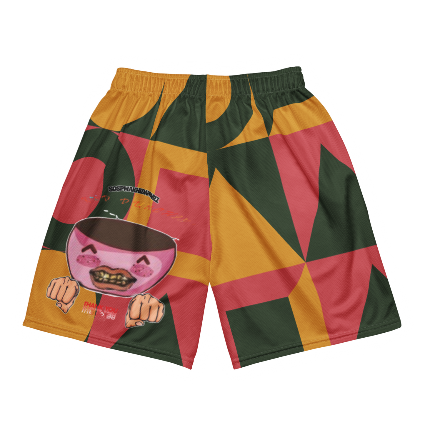 “Sospwa” Mesh Shorts (Patterned 2.0)