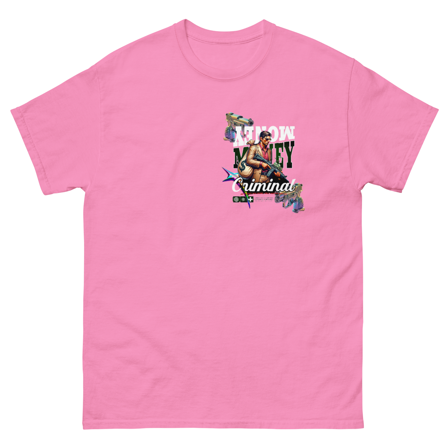 "Criminal Money" Pocket Logo T-Shirt