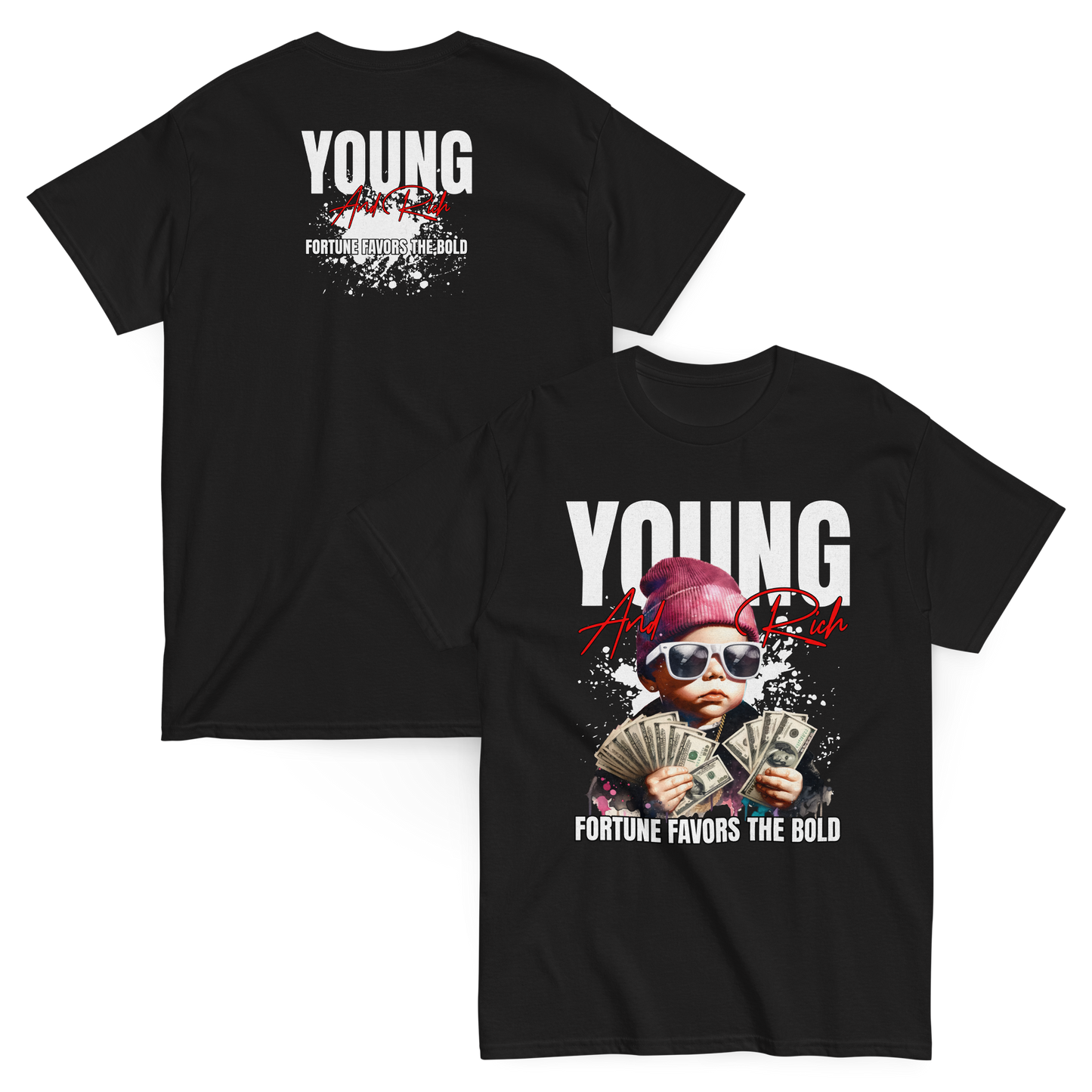 "Young&Rich" T-Shirt