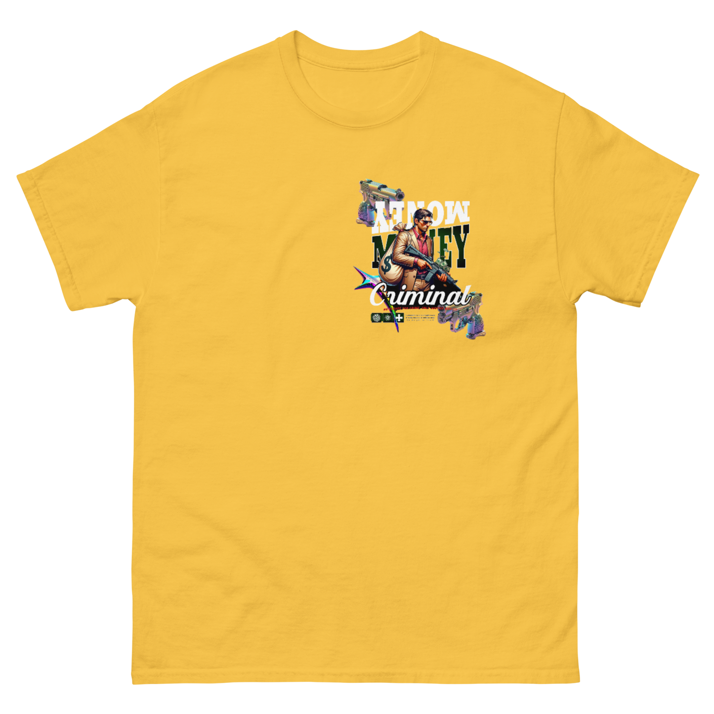 "Criminal Money" Pocket Logo T-Shirt