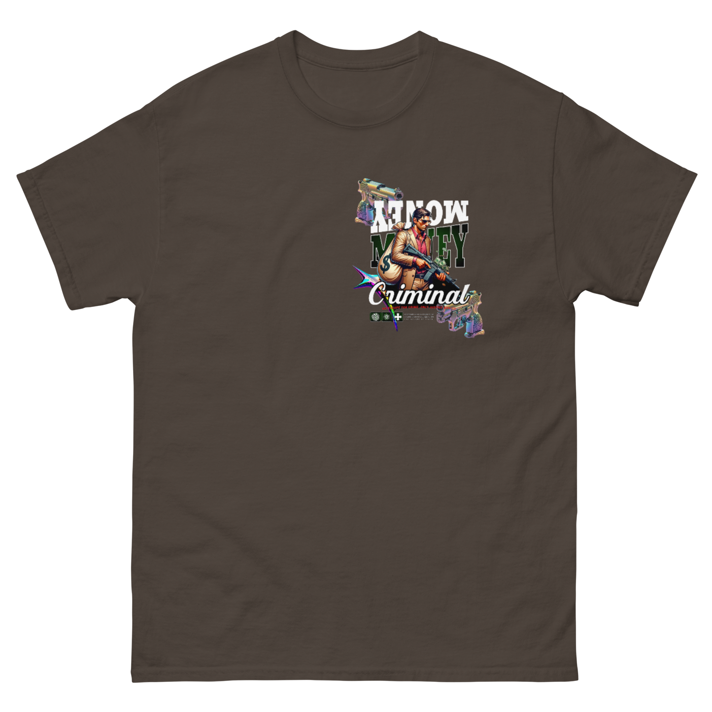 "Criminal Money" Pocket Logo T-Shirt