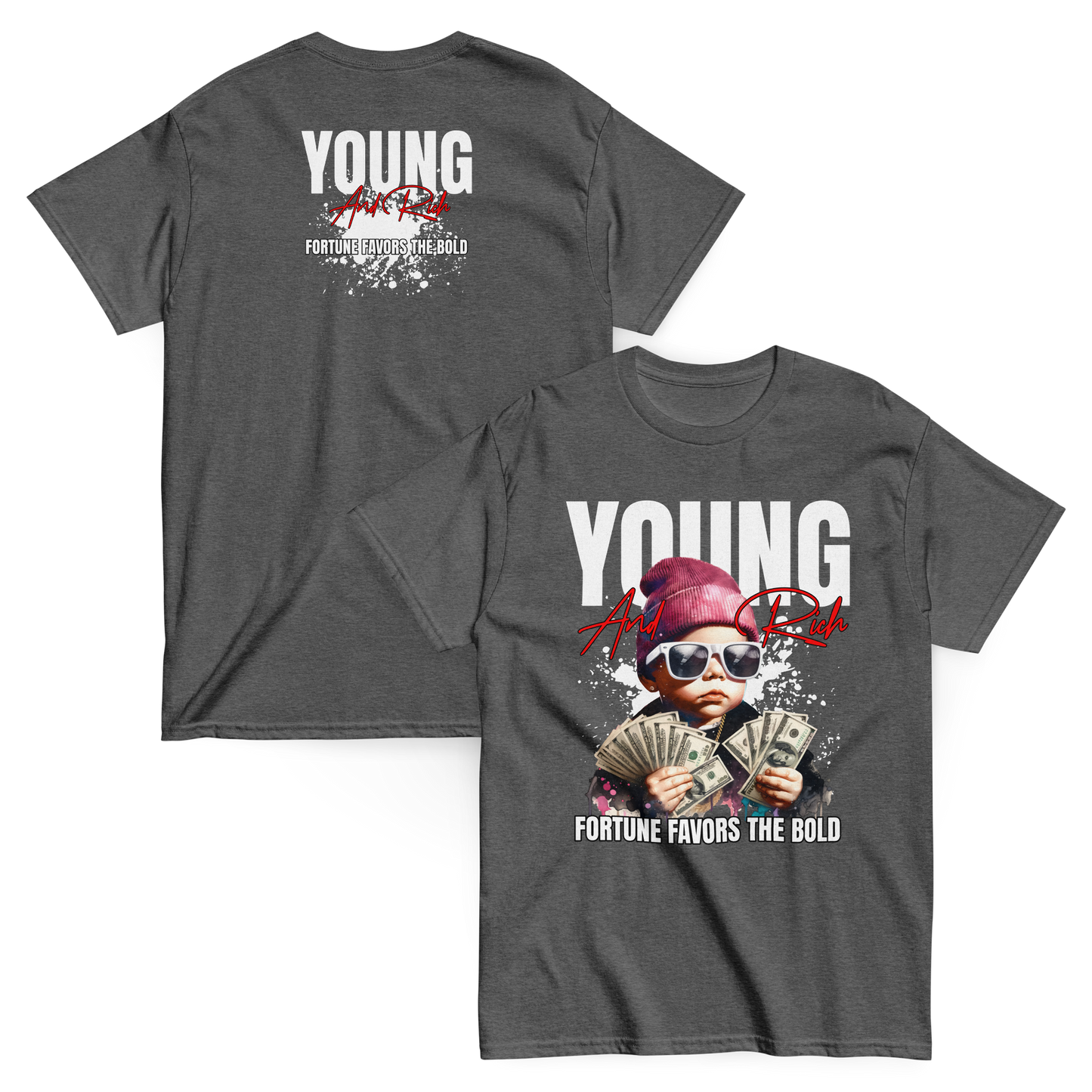 "Young&Rich" T-Shirt