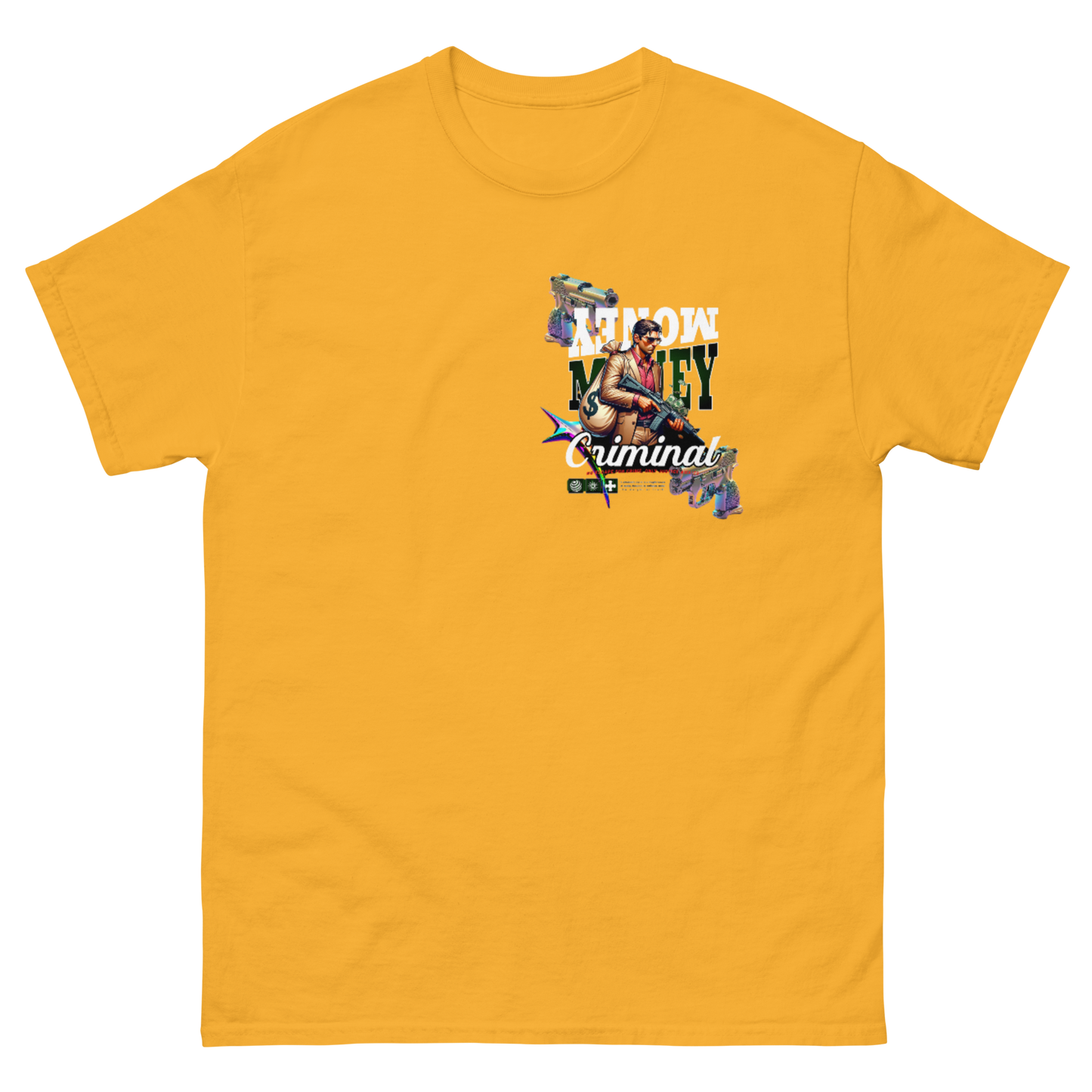"Criminal Money" Pocket Logo T-Shirt